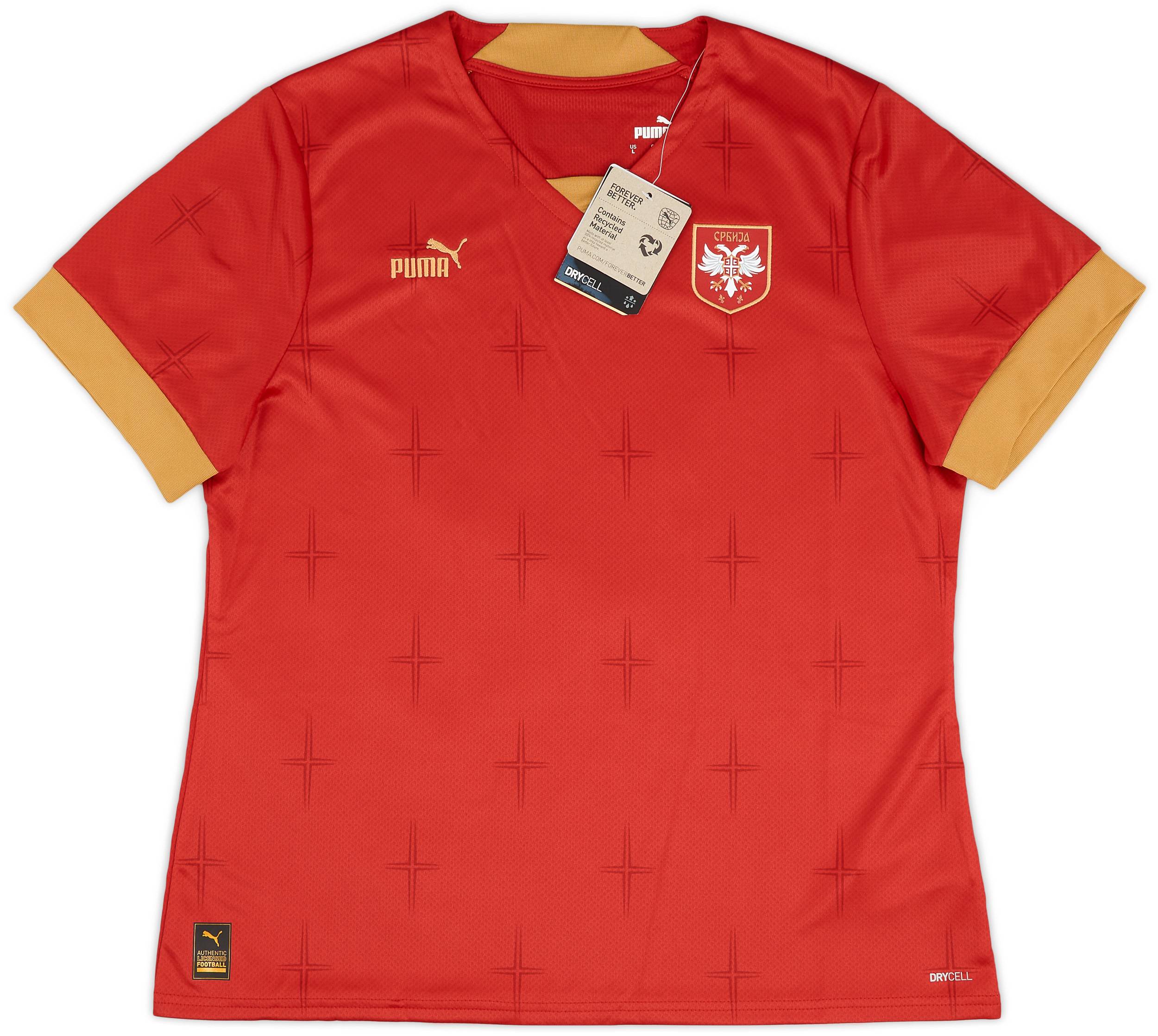 2022-23 Serbia Home Shirt - Womens
