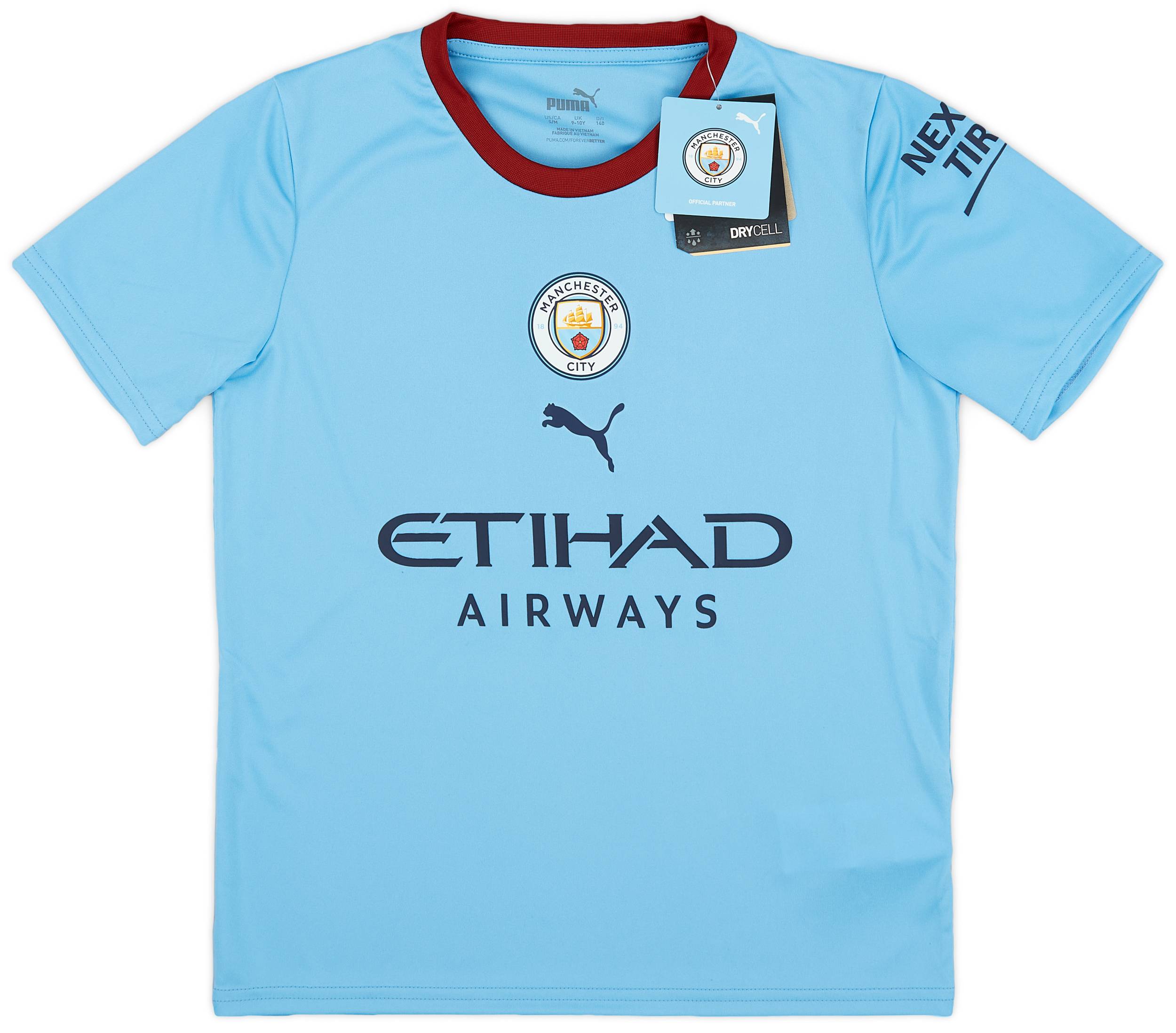2022-23 Manchester City Home Shirt - (KIDS)