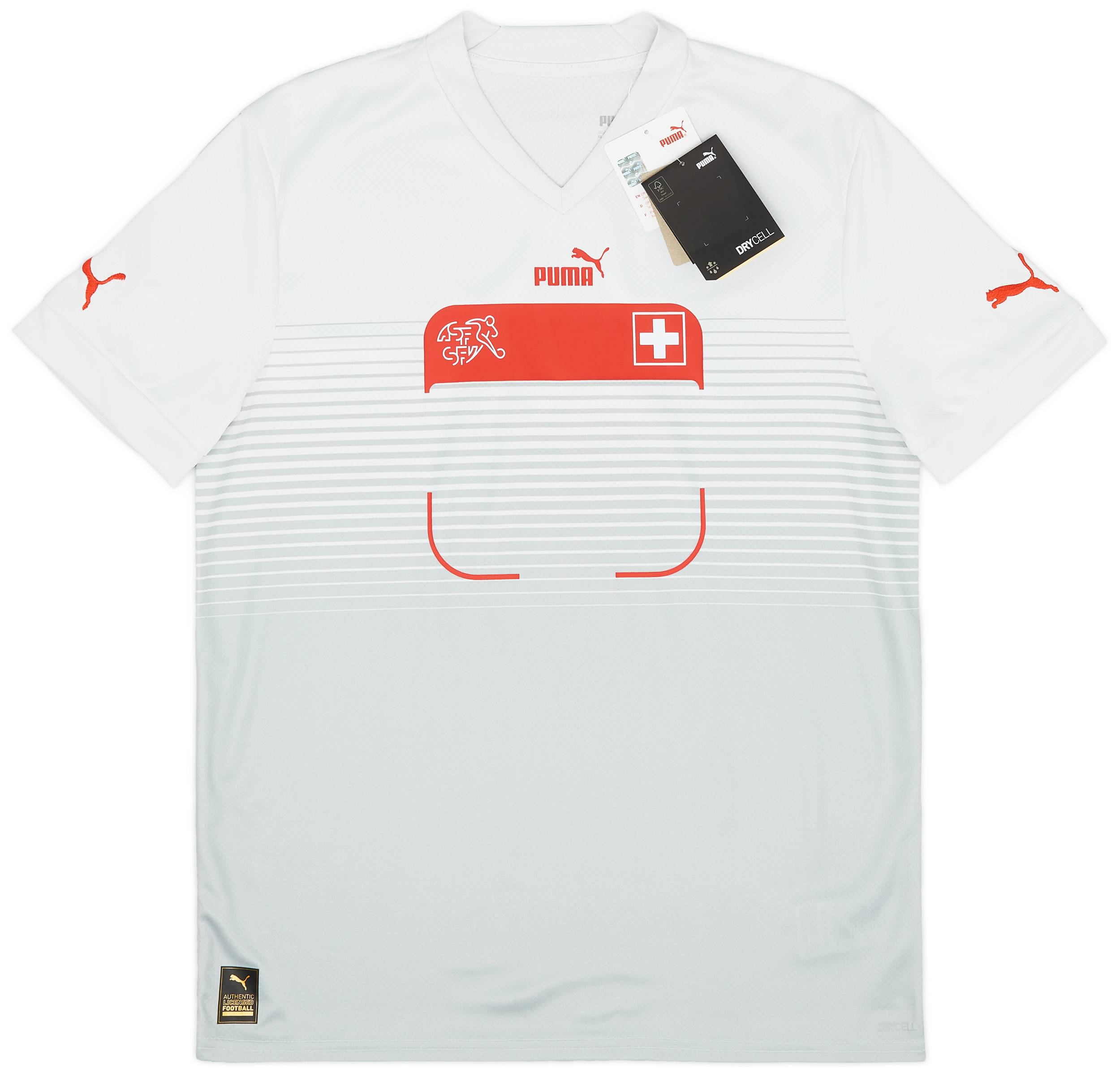 2022-23 Switzerland Away Shirt - (KIDS)