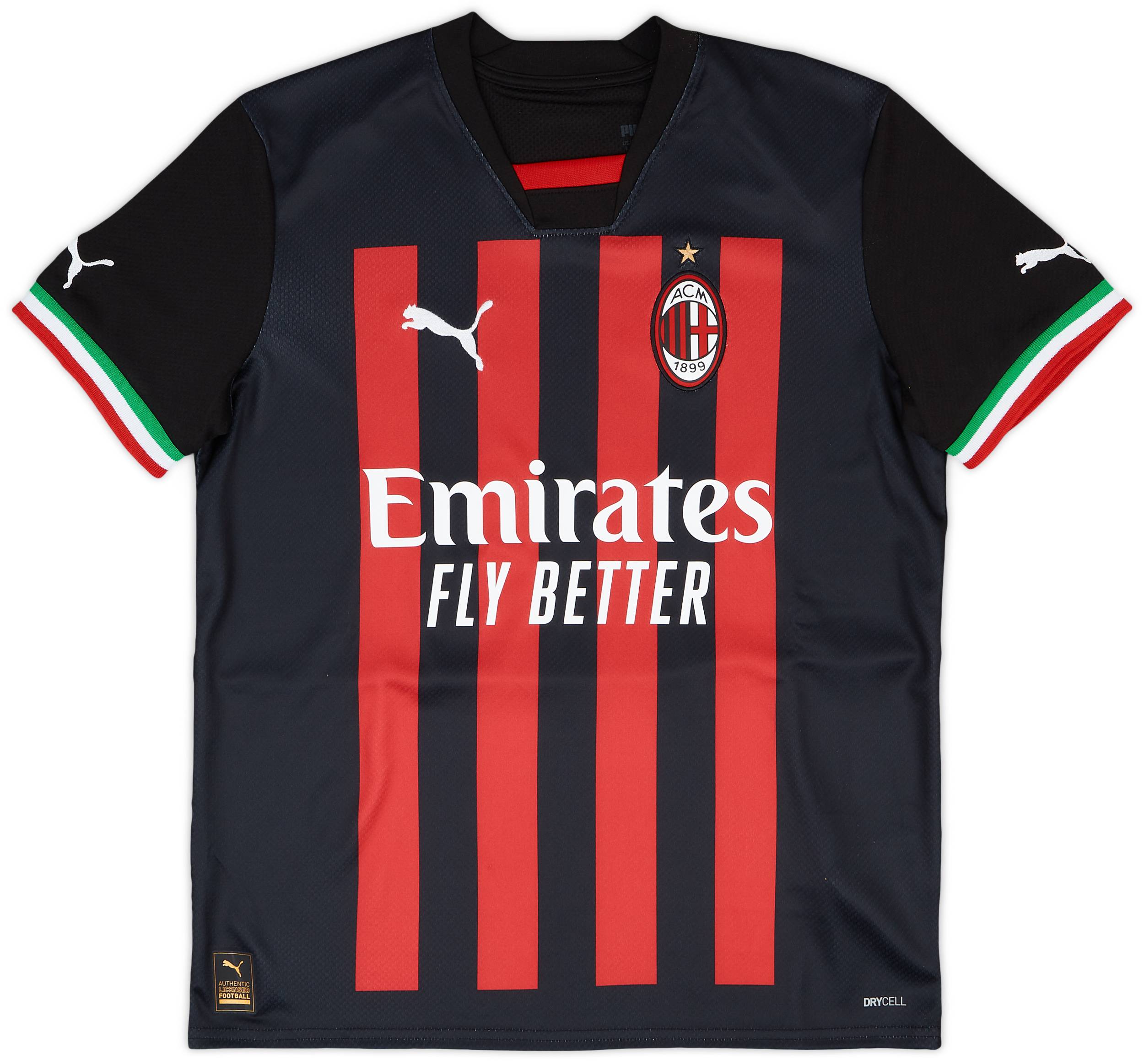 2022-23 AC Milan Home Shirt (KIDS)