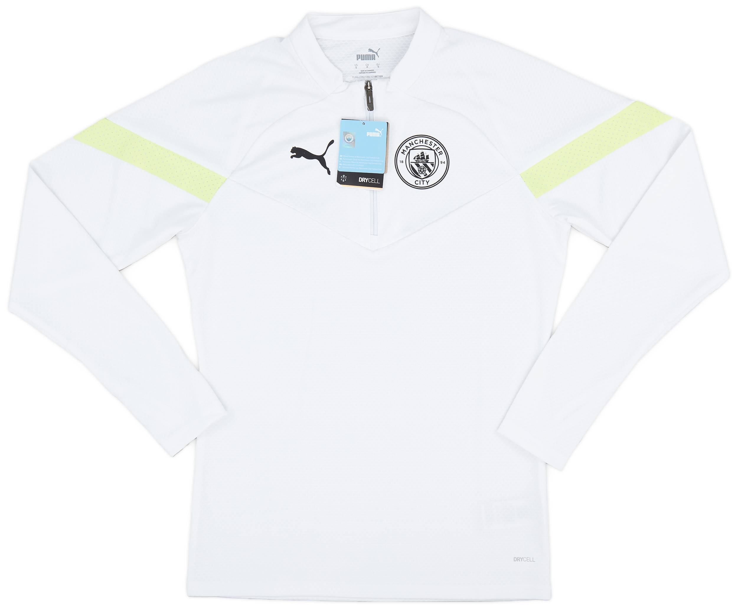 2022-23 Manchester City Puma 1/4 Zip Training Top