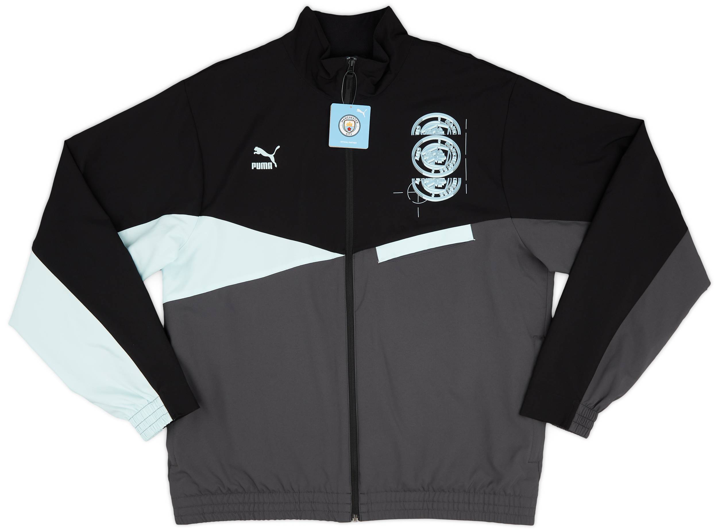 2022-23 Manchester City Puma FtblStatement Woven Jacket
