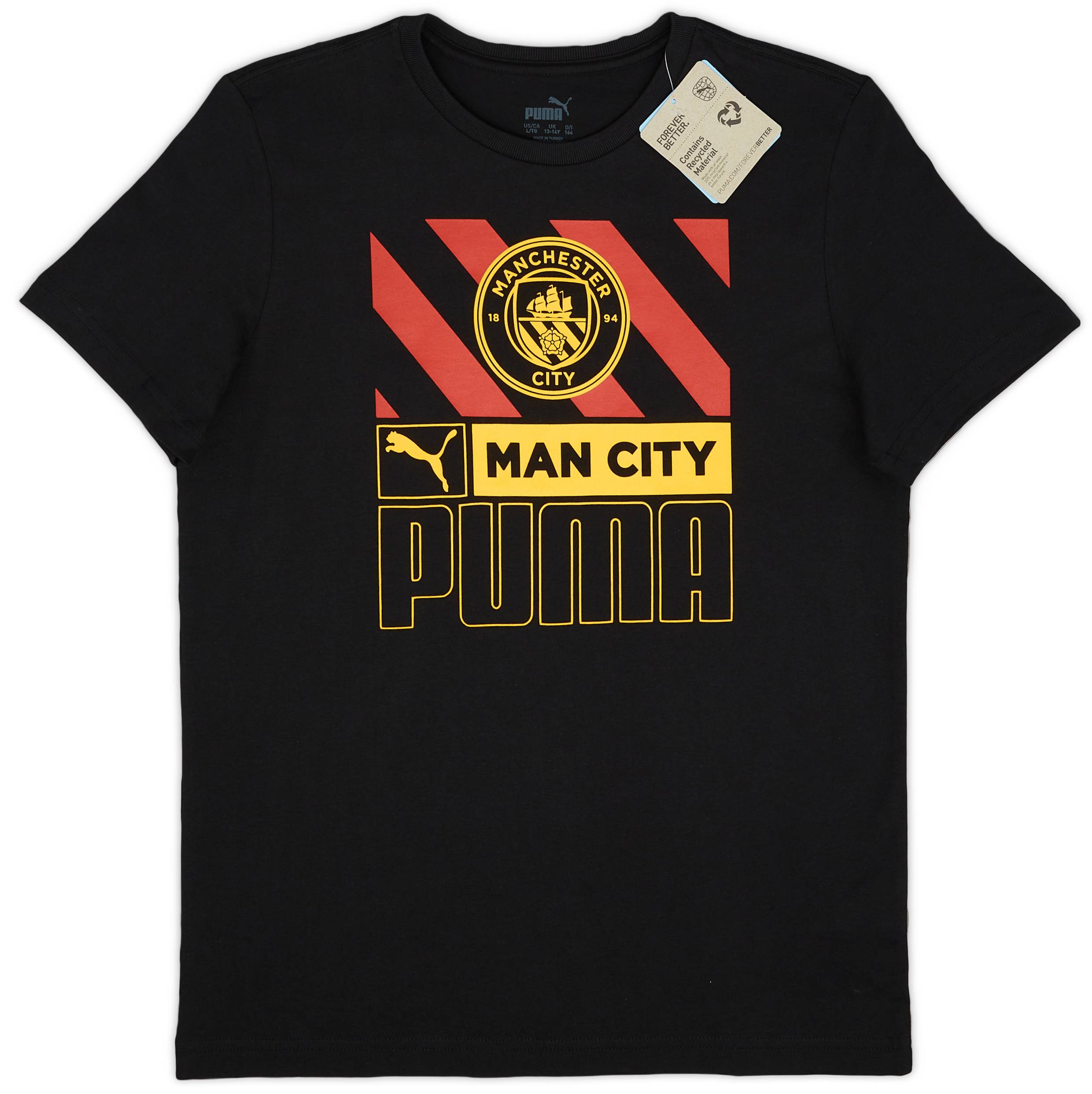 2022-23 Manchester City Puma FtblCore Tee - (KIDS)