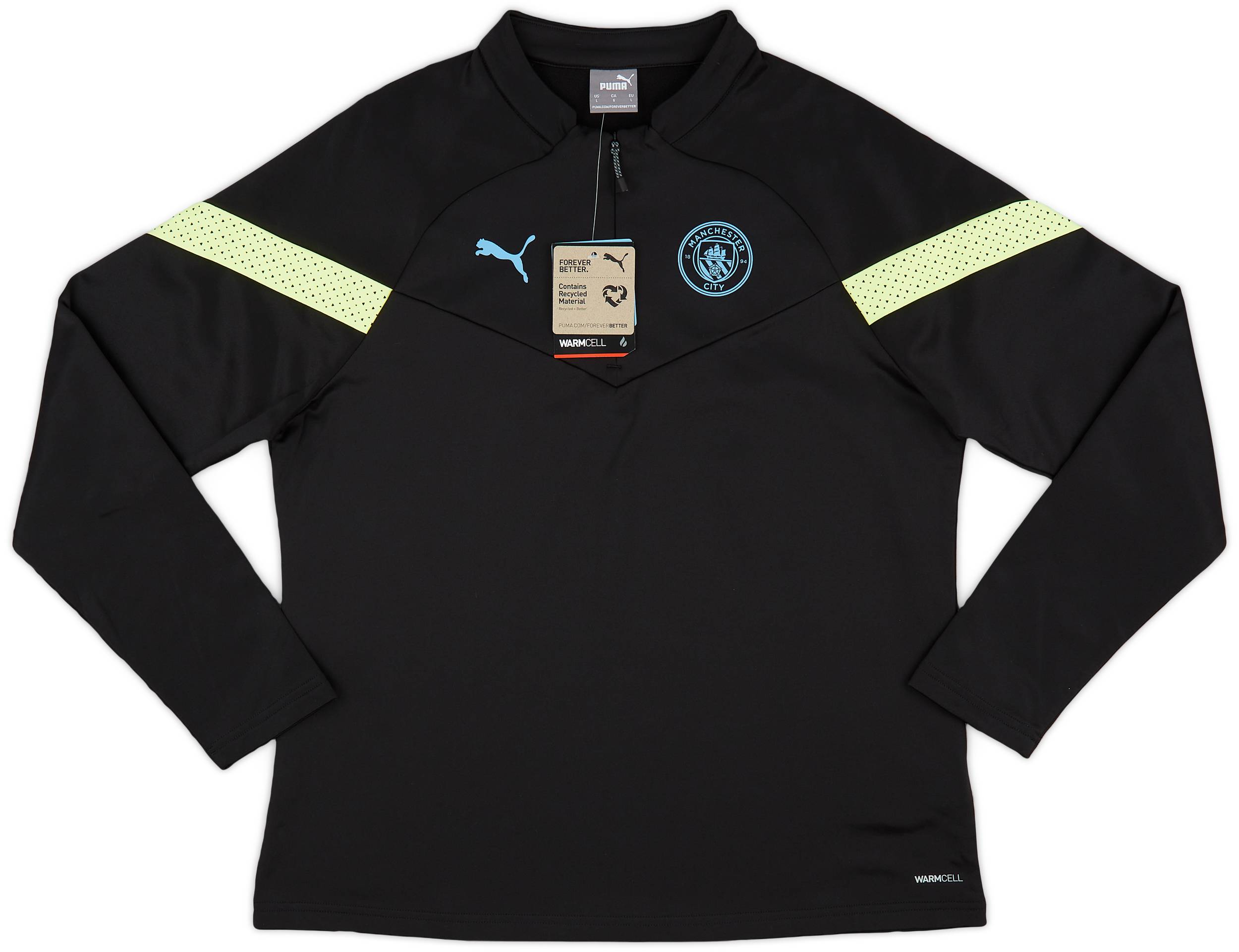 2022-23 Manchester City Puma Training Fleece Top (Womens)