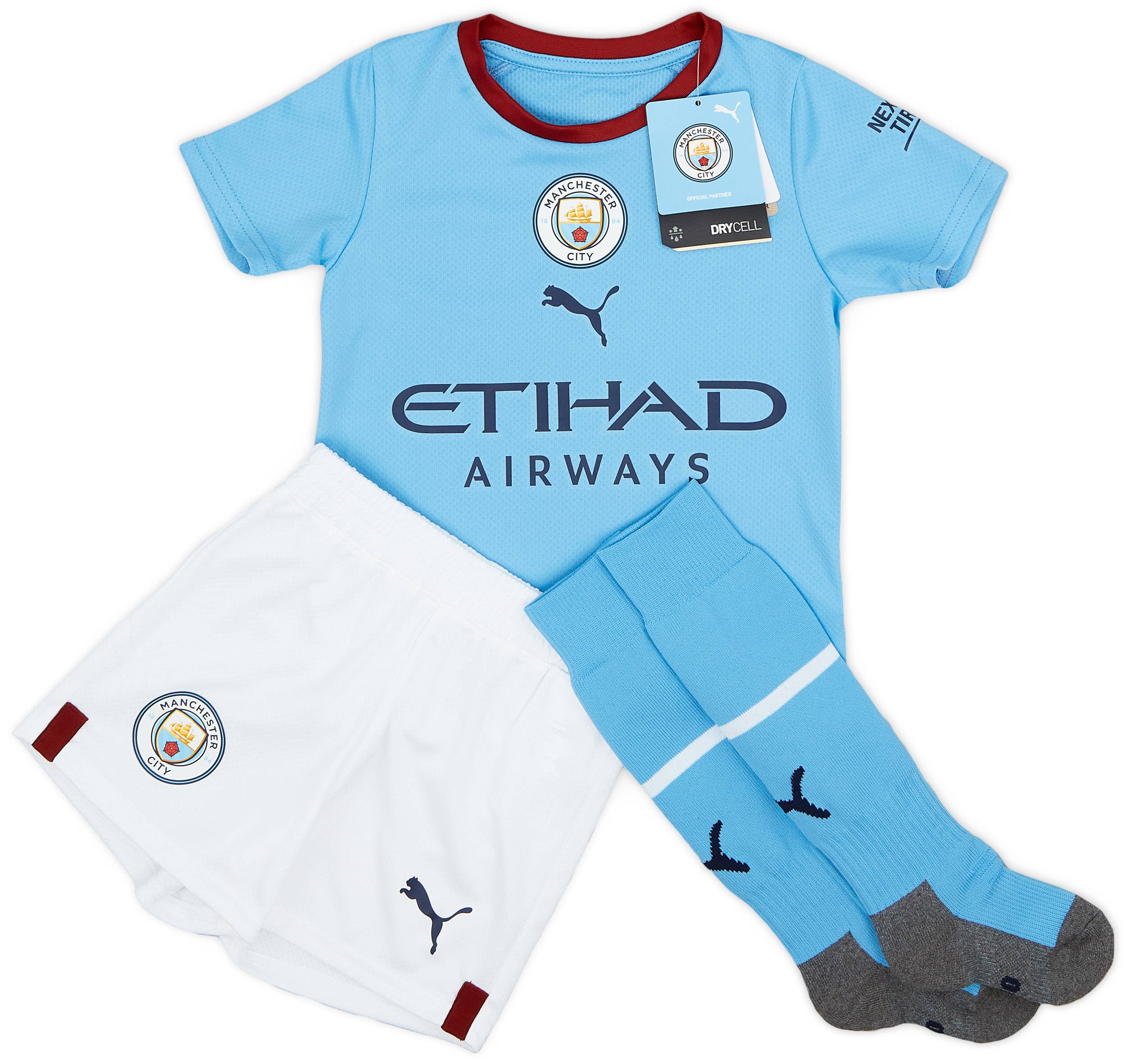 2022-23 Manchester City Home Full Kit (4-5 Years)