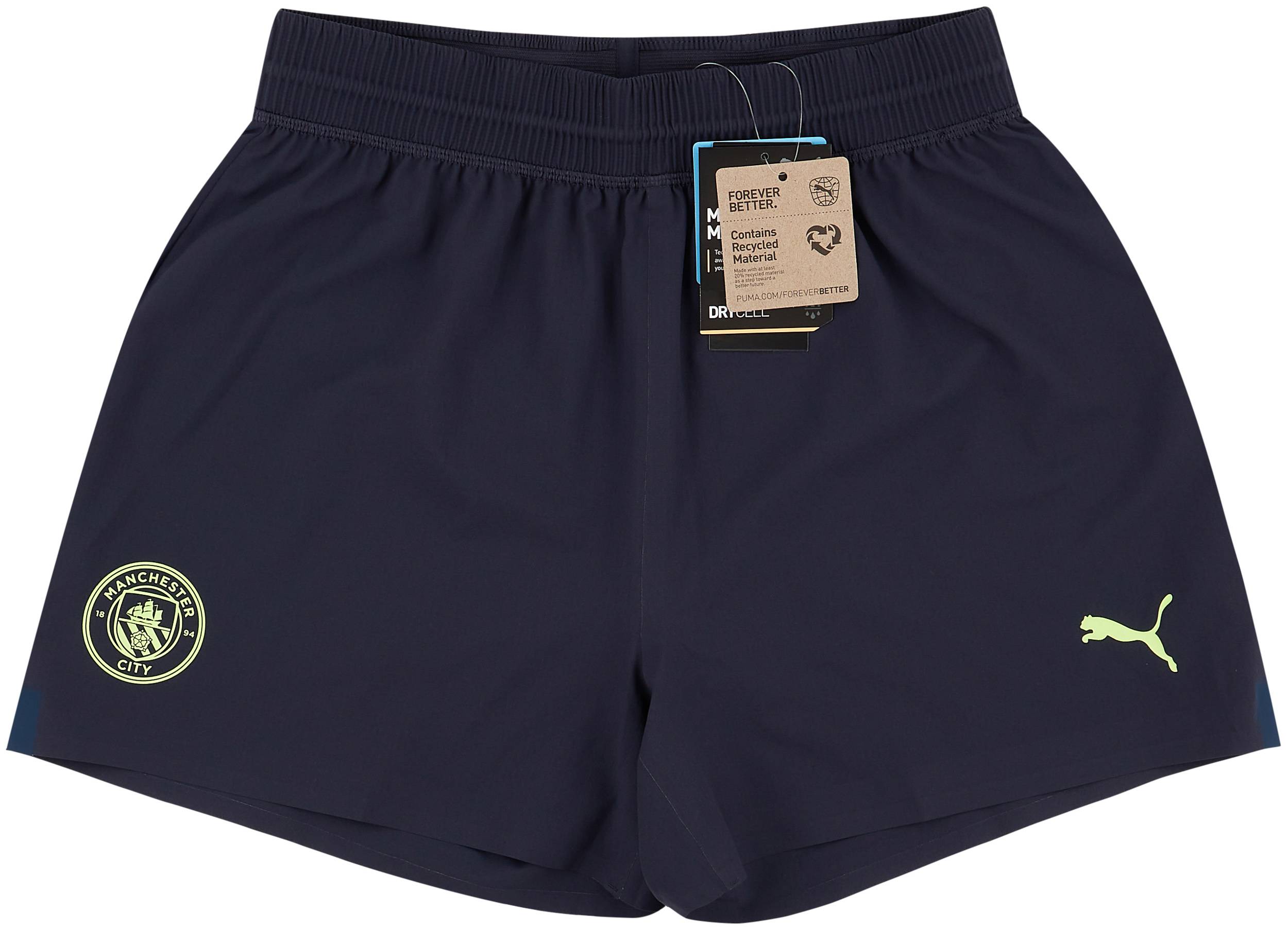 2022-23 Manchester City Puma Training Shorts Womens