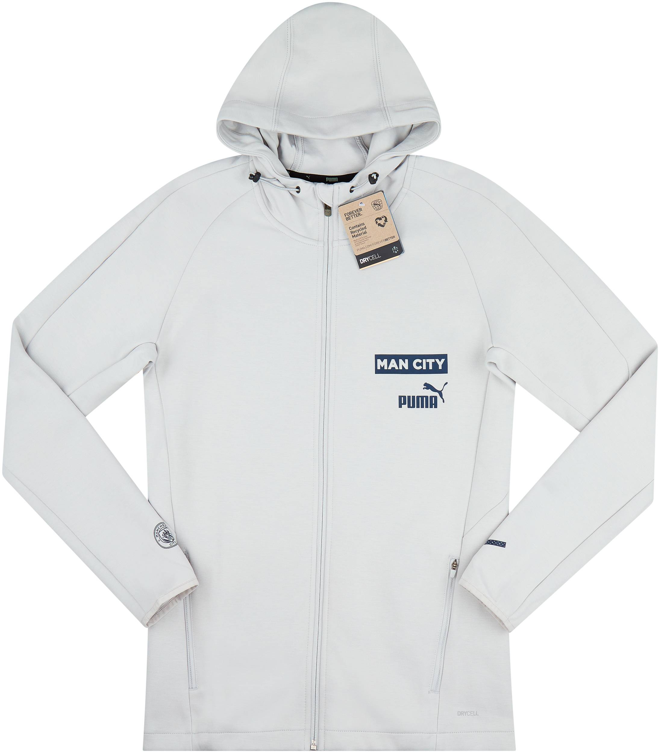2022-23 Manchester City Puma Casuals Hooded Jacket (XS)
