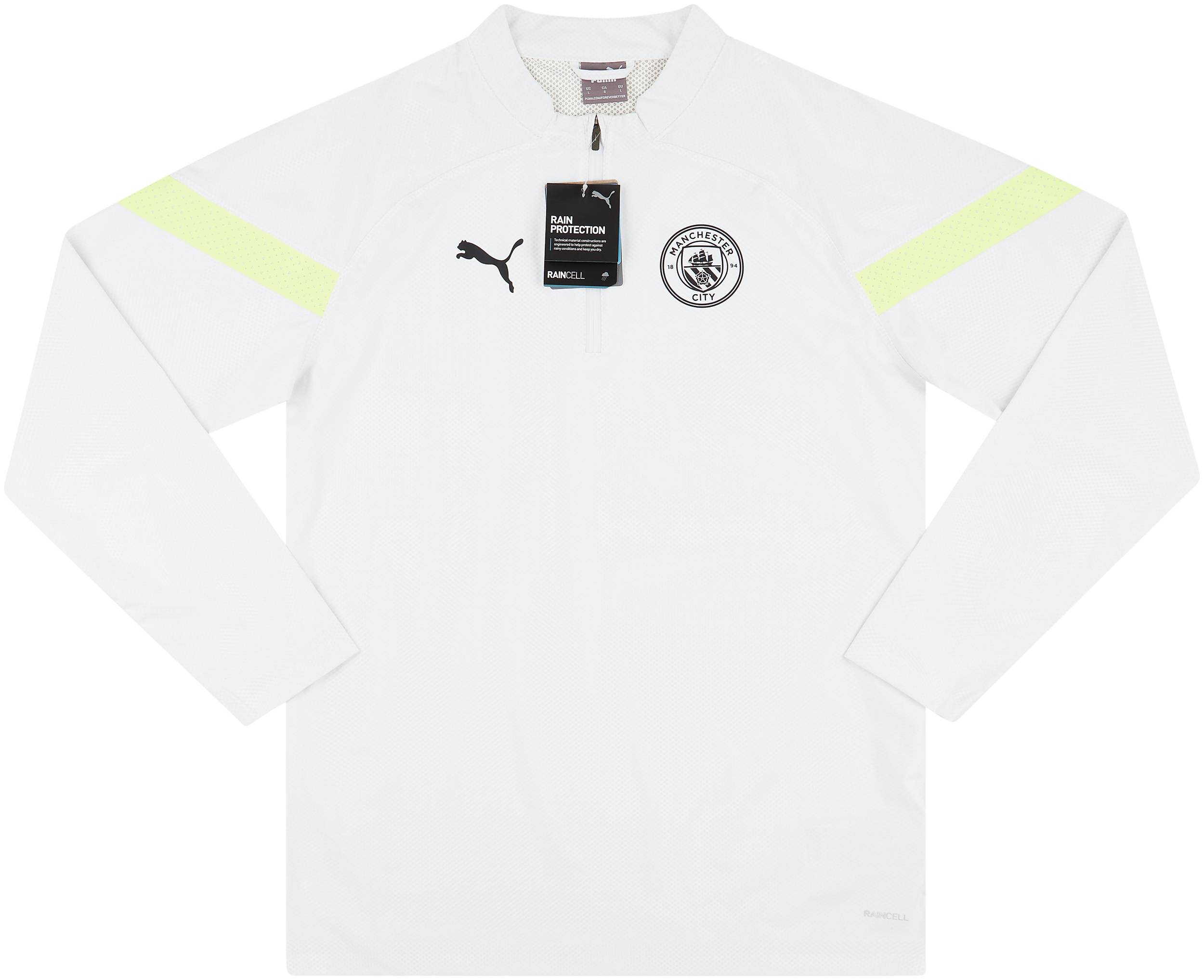2022-23 Manchester City Player Issue 1/4 Zip Rain Shell Top