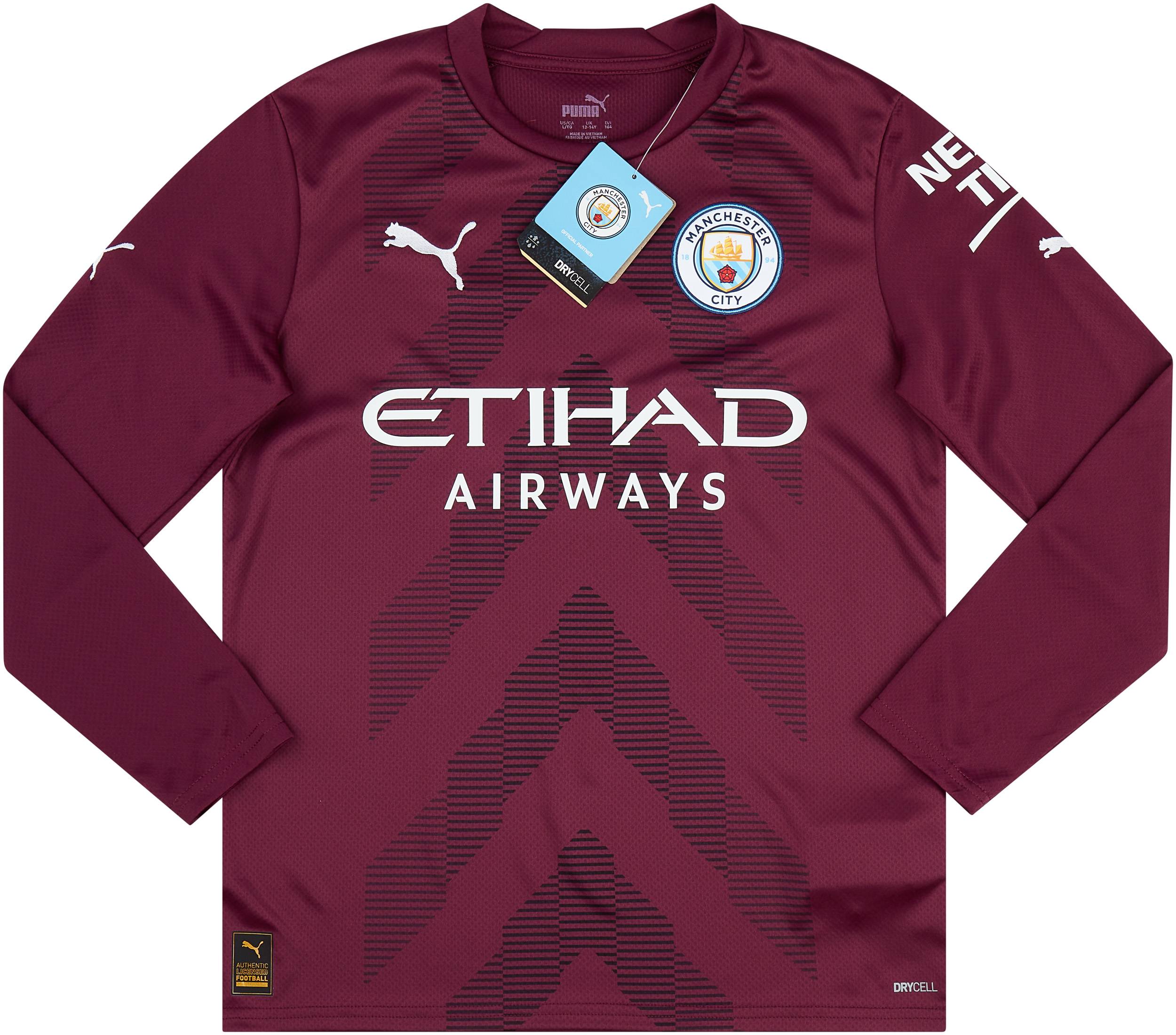 2022-23 Manchester City GK Shirt (KIDS)
