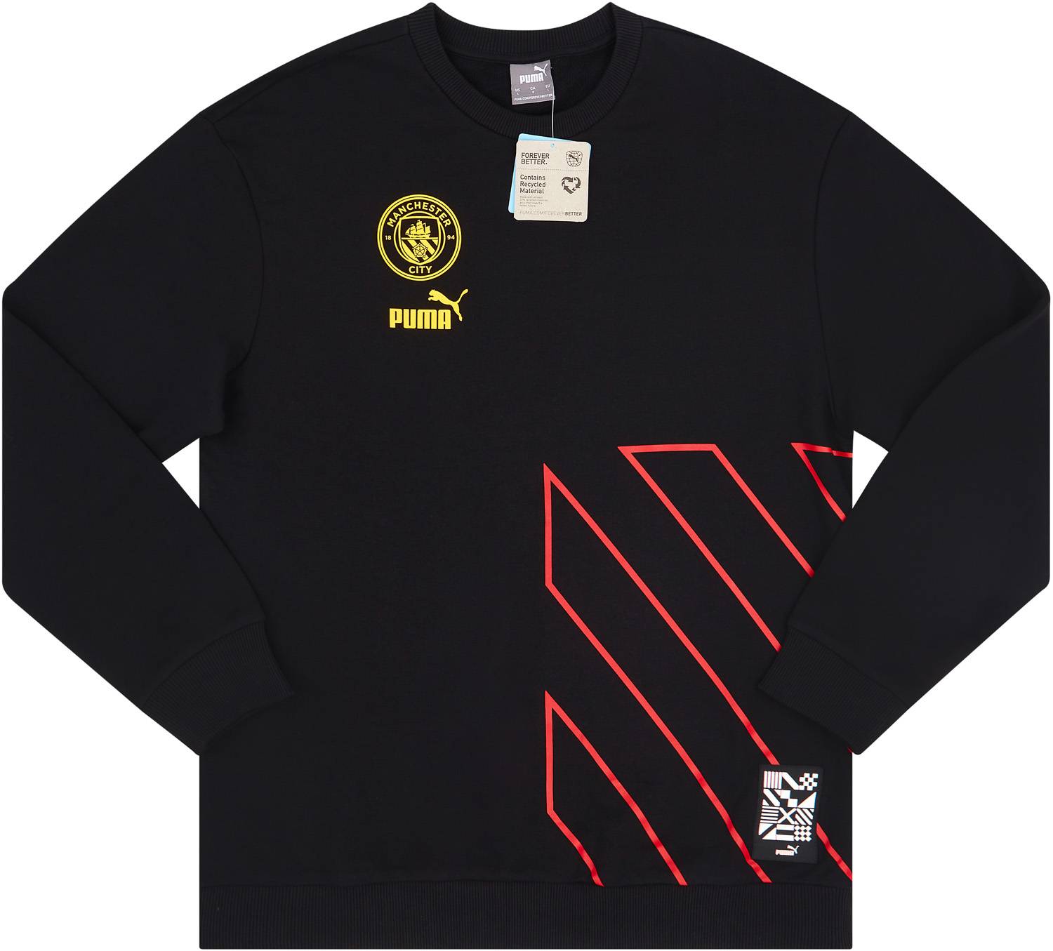 2022-23 Manchester City Puma FtblCulture Sweat Top