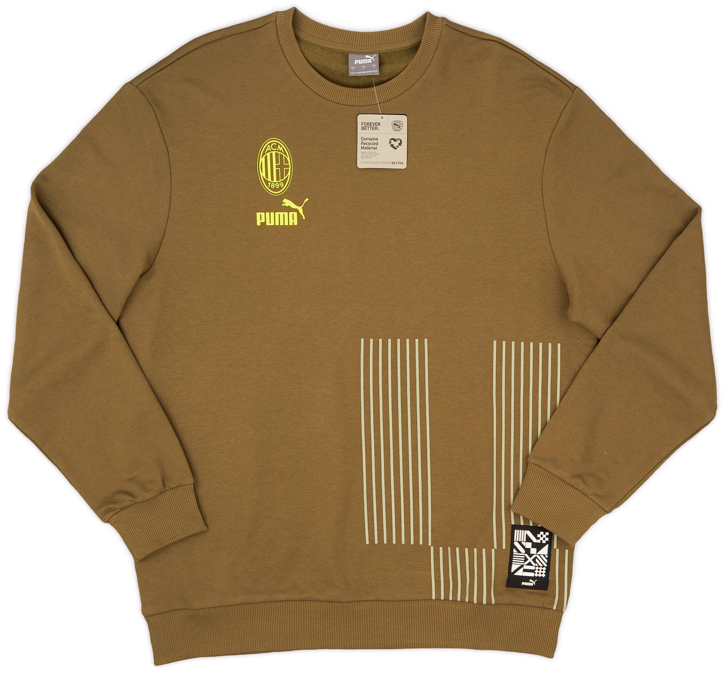 2021-22 AC Milan Puma FtblCulture Sweat Top