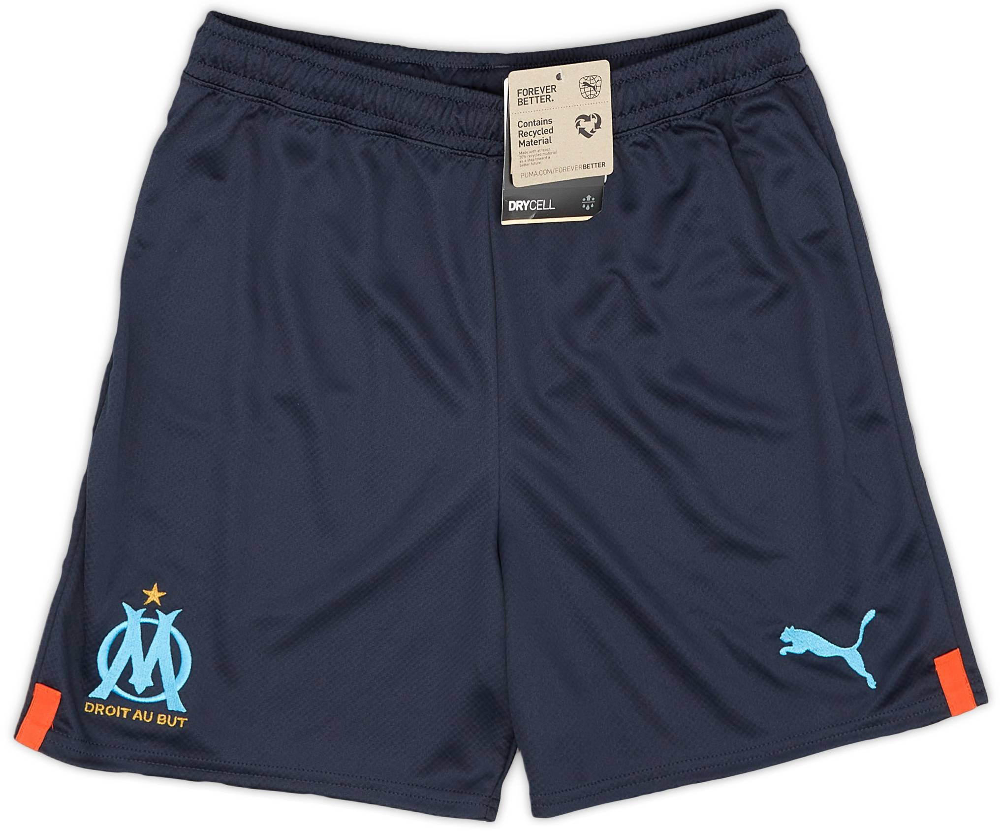 2022-23 Olympique Marseille Away Shorts - KIDS