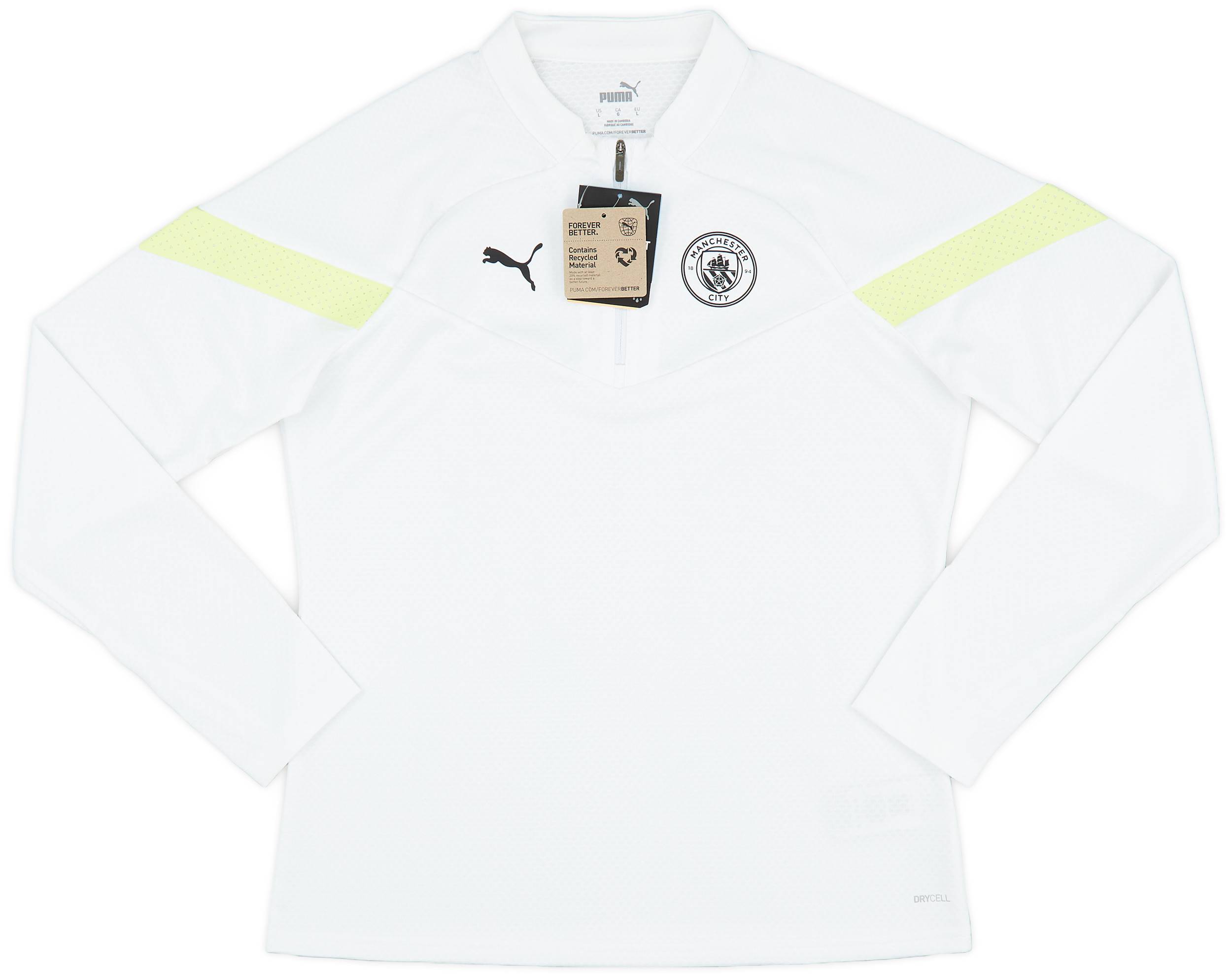 2022-23 Manchester City Puma 1/4 Zip Training Top (Womens)