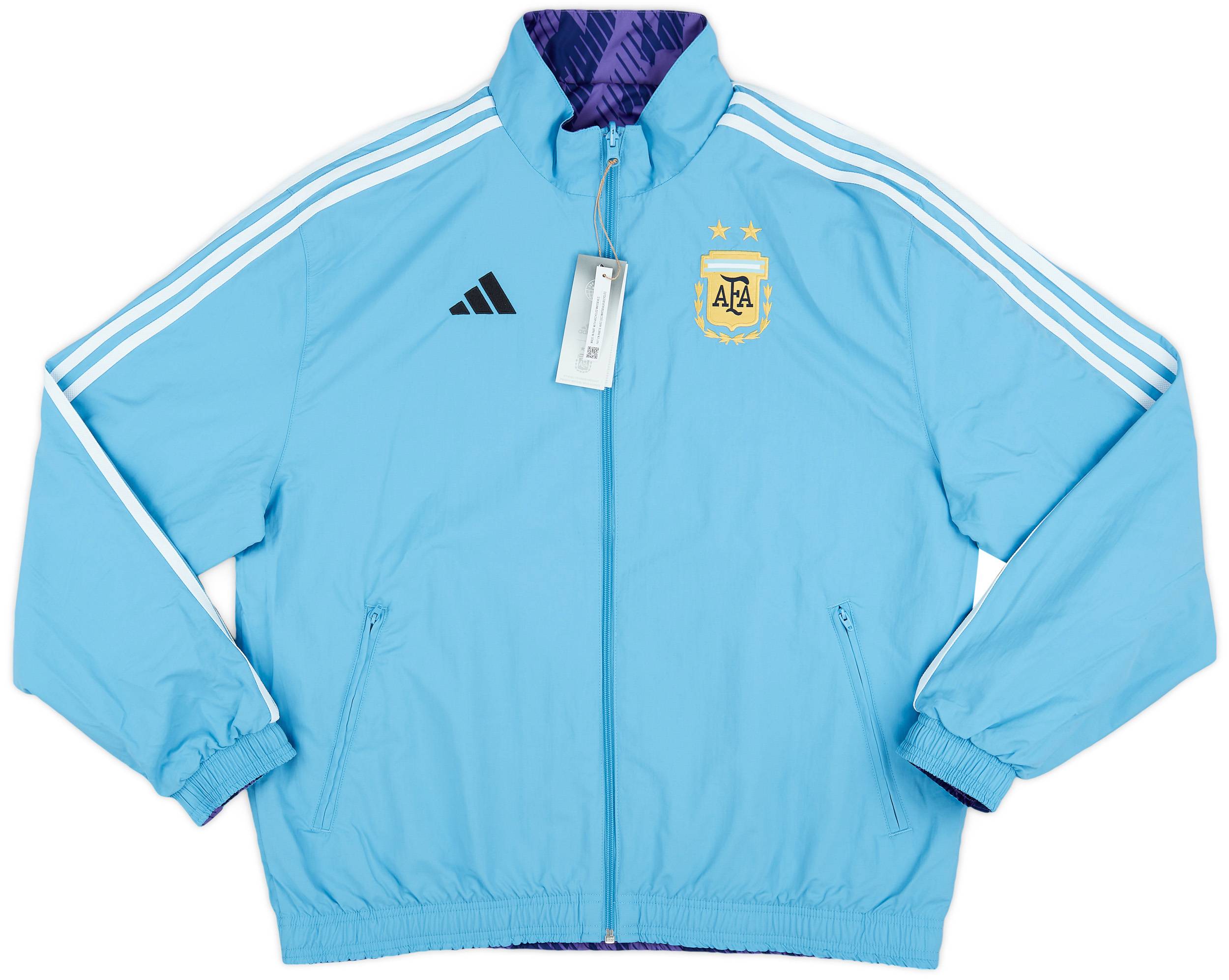 2022 23 Argentina adidas Reversible Anthem Jacket