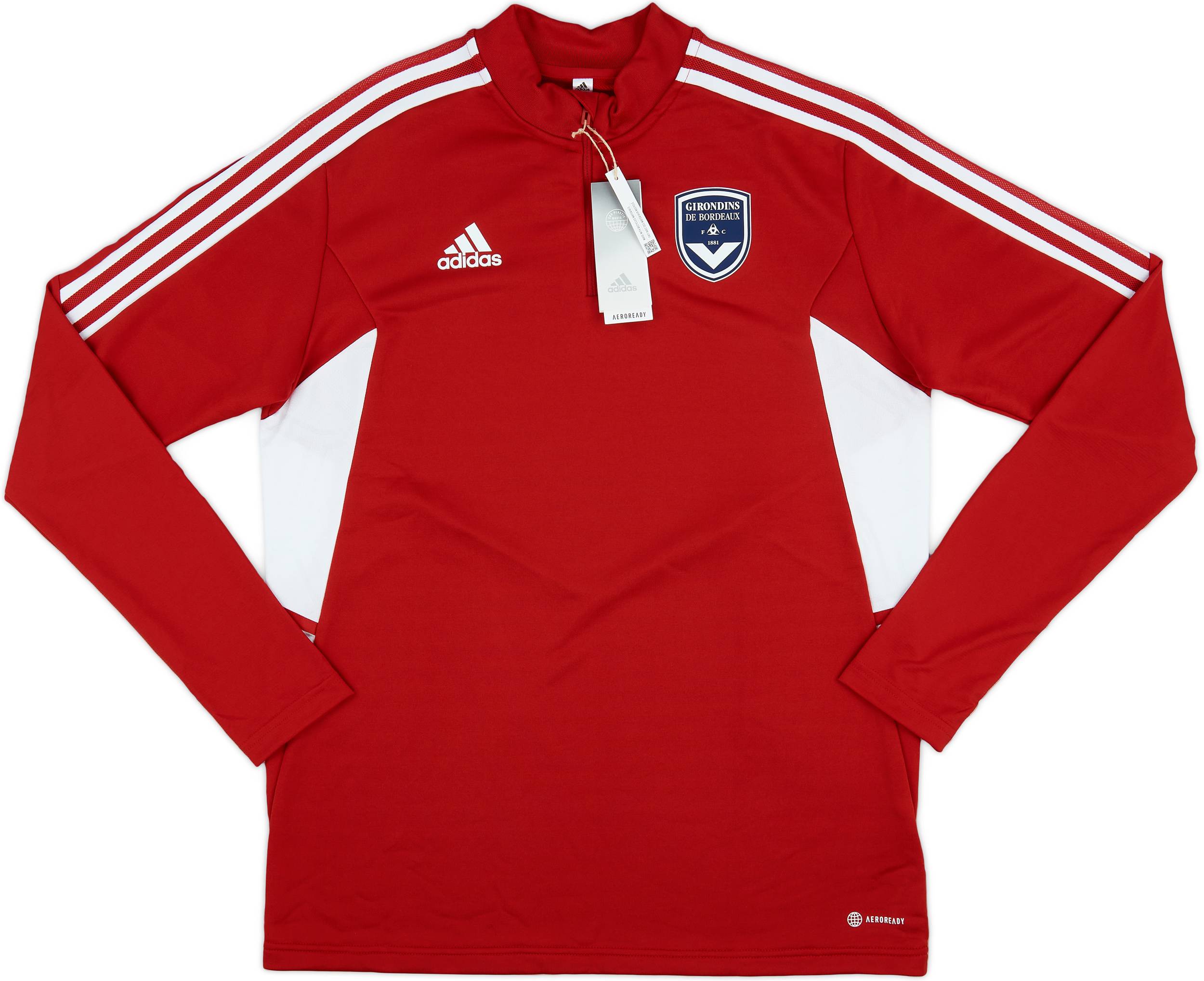 2022-23 Bordeaux adidas 1/4 Zip Training Top