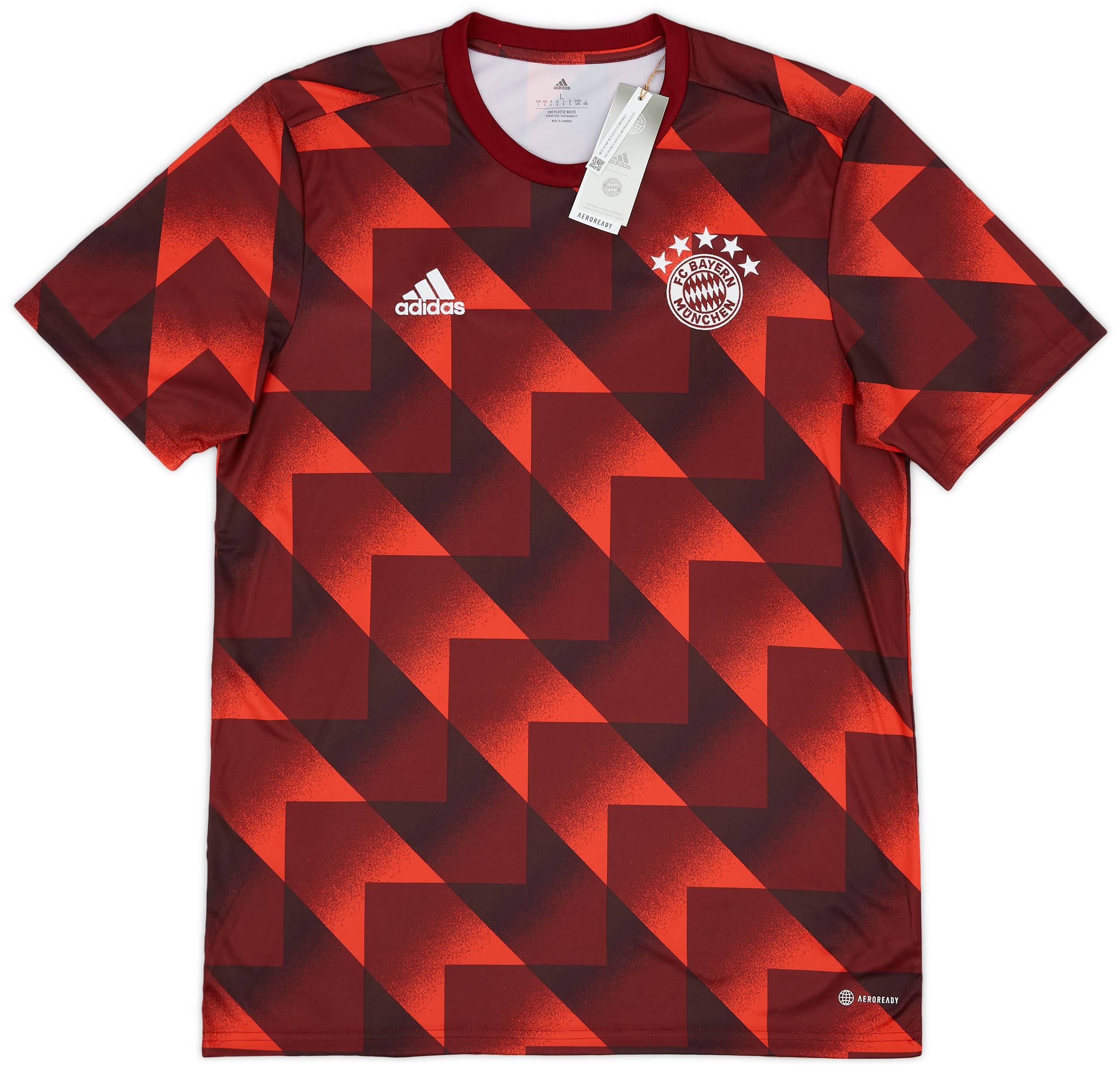 2022-23 Bayern Munich adidas Pre-Match Shirt