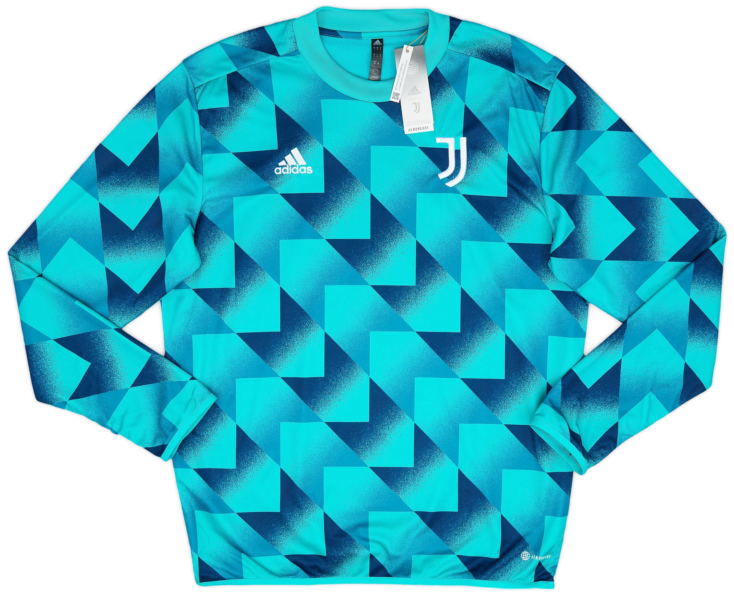 2022-23 Juventus adidas Pre-Match Warm Top