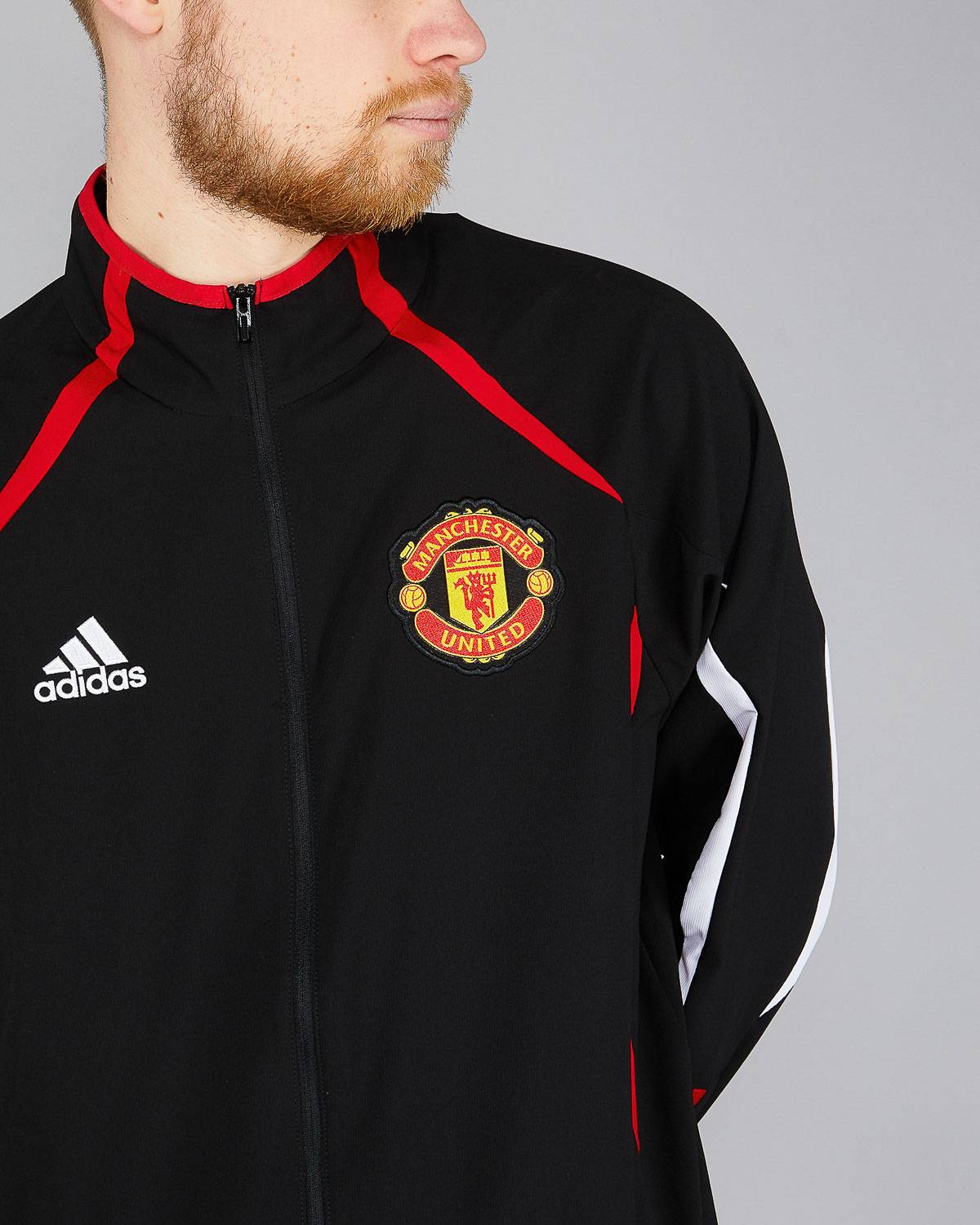 2021-22 Manchester United adidas Teamgeist Woven Jacket