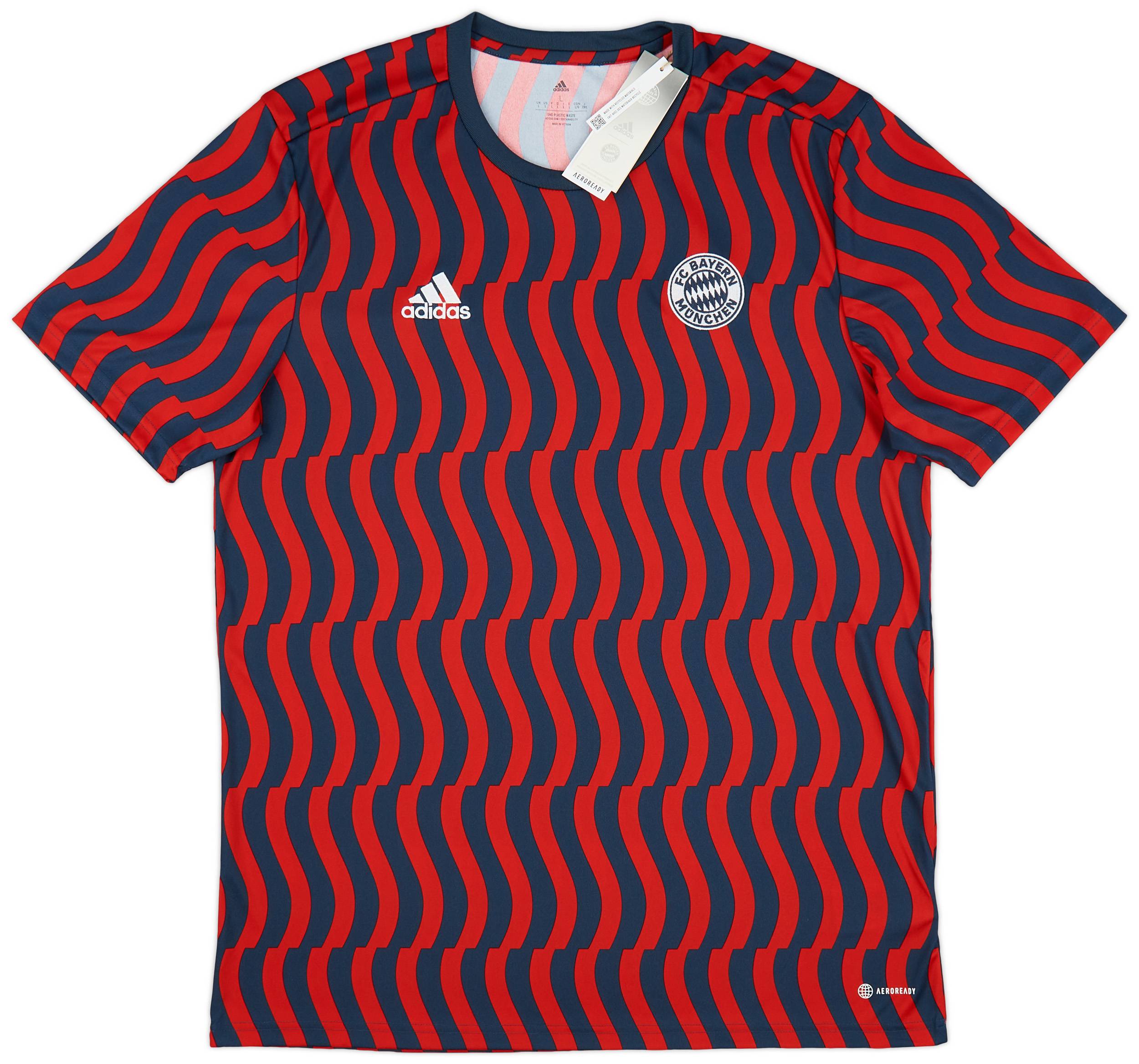 2021-22 Bayern Munich adidas Pre-Match Shirt