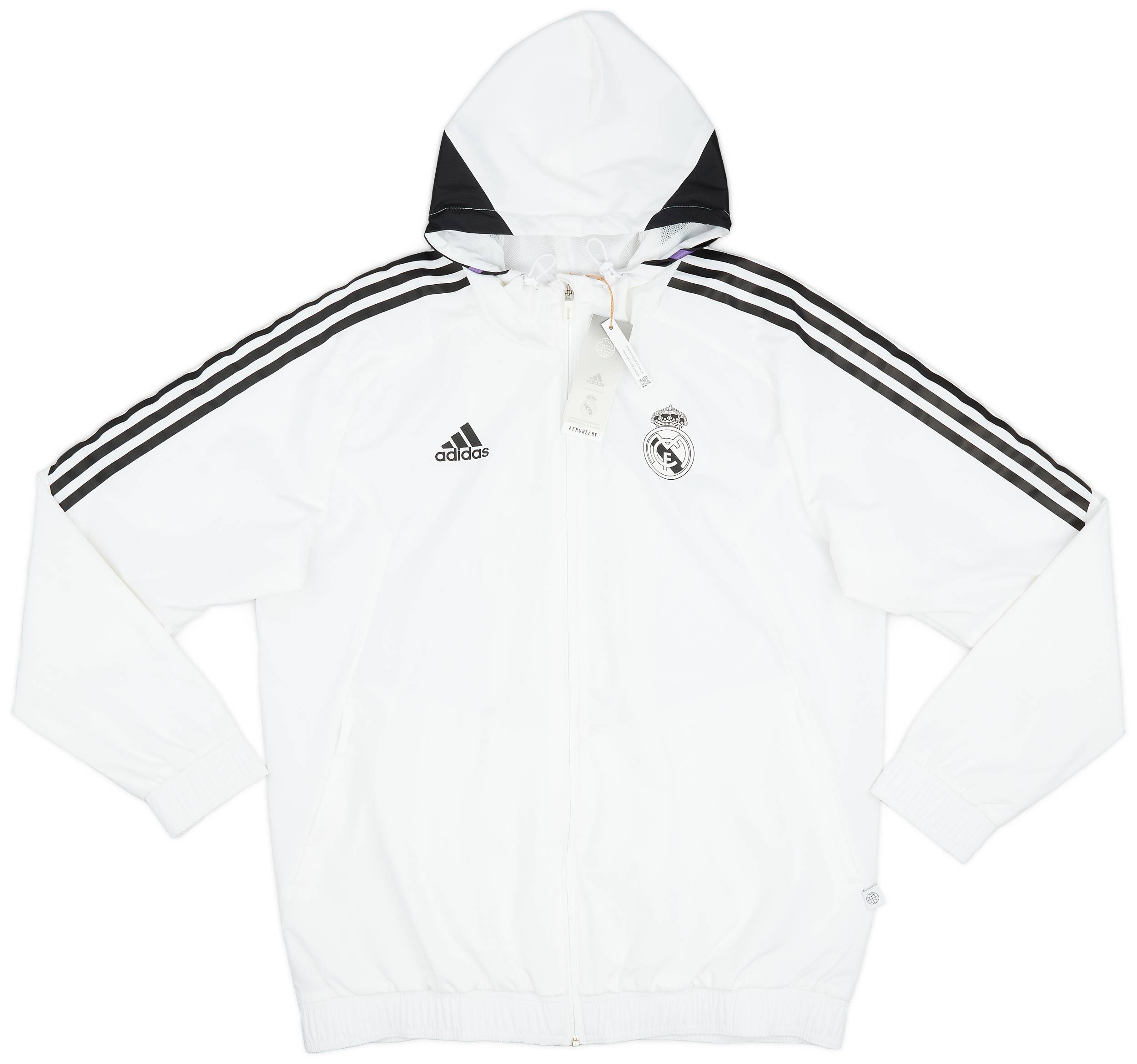 2022-23 Real Madrid adidas All-Weather Jacket
