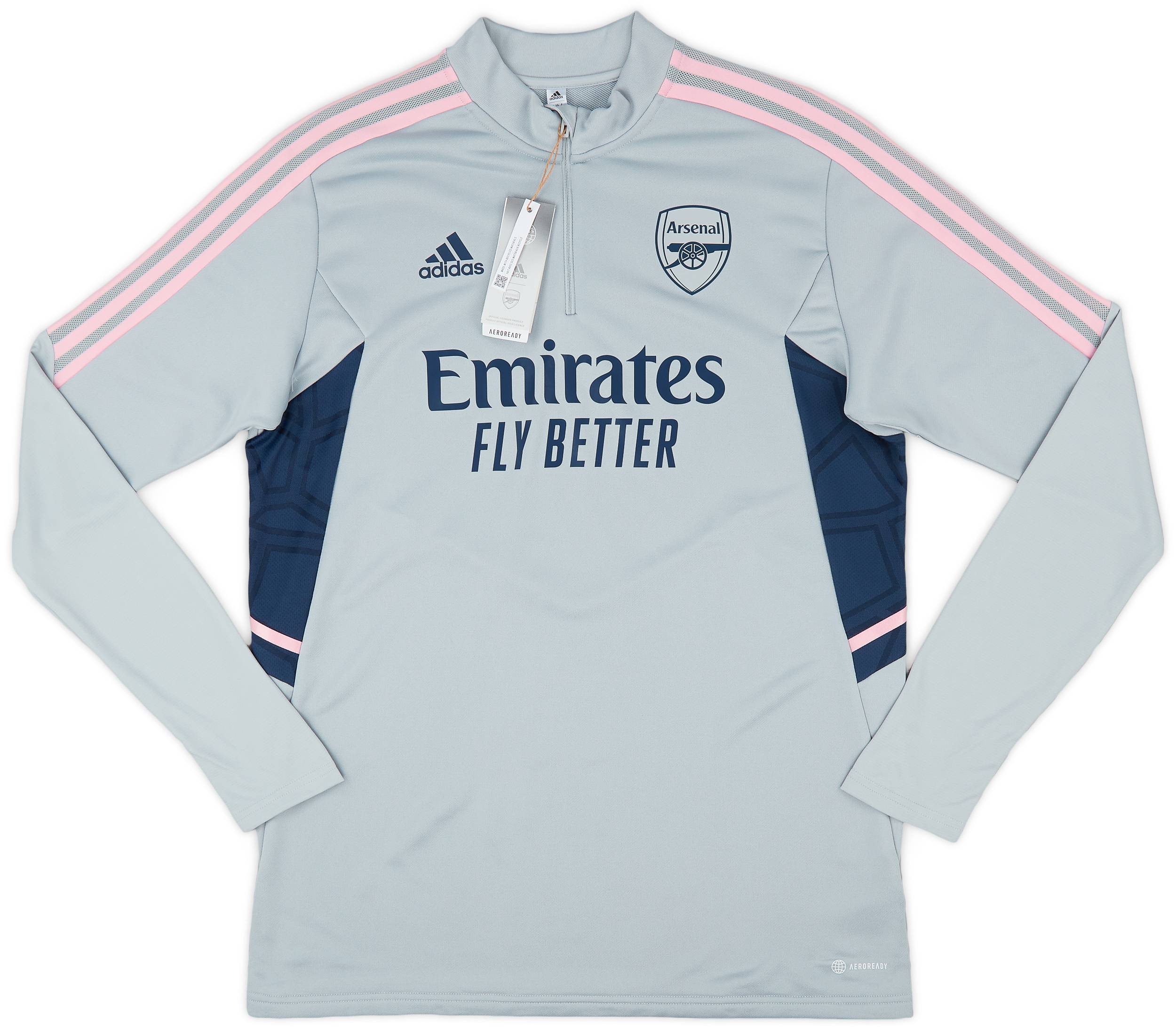 2022-23 Arsenal adidas 1/4 Zip Training Top