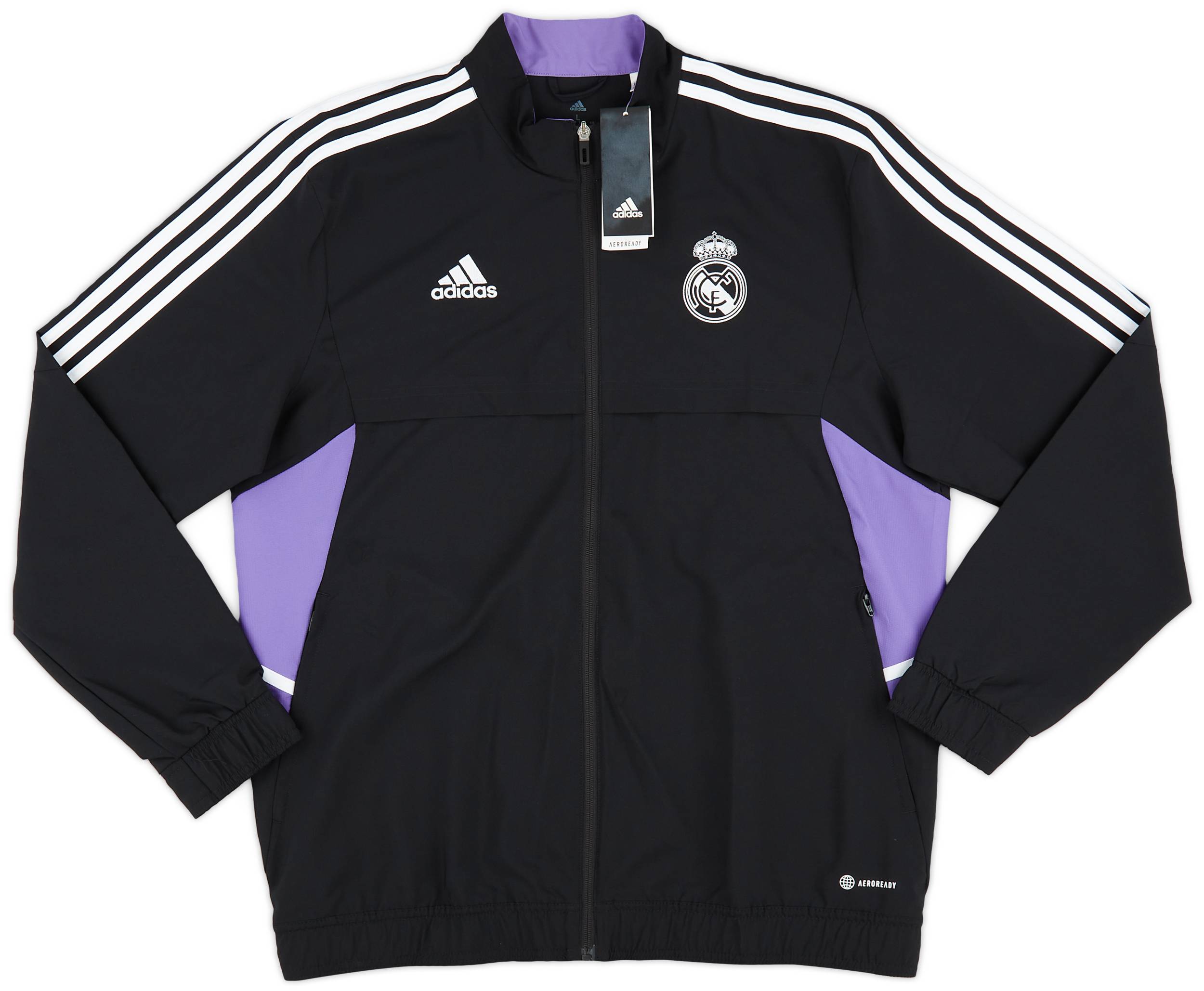 Adidas real madrid presentation jacket on sale