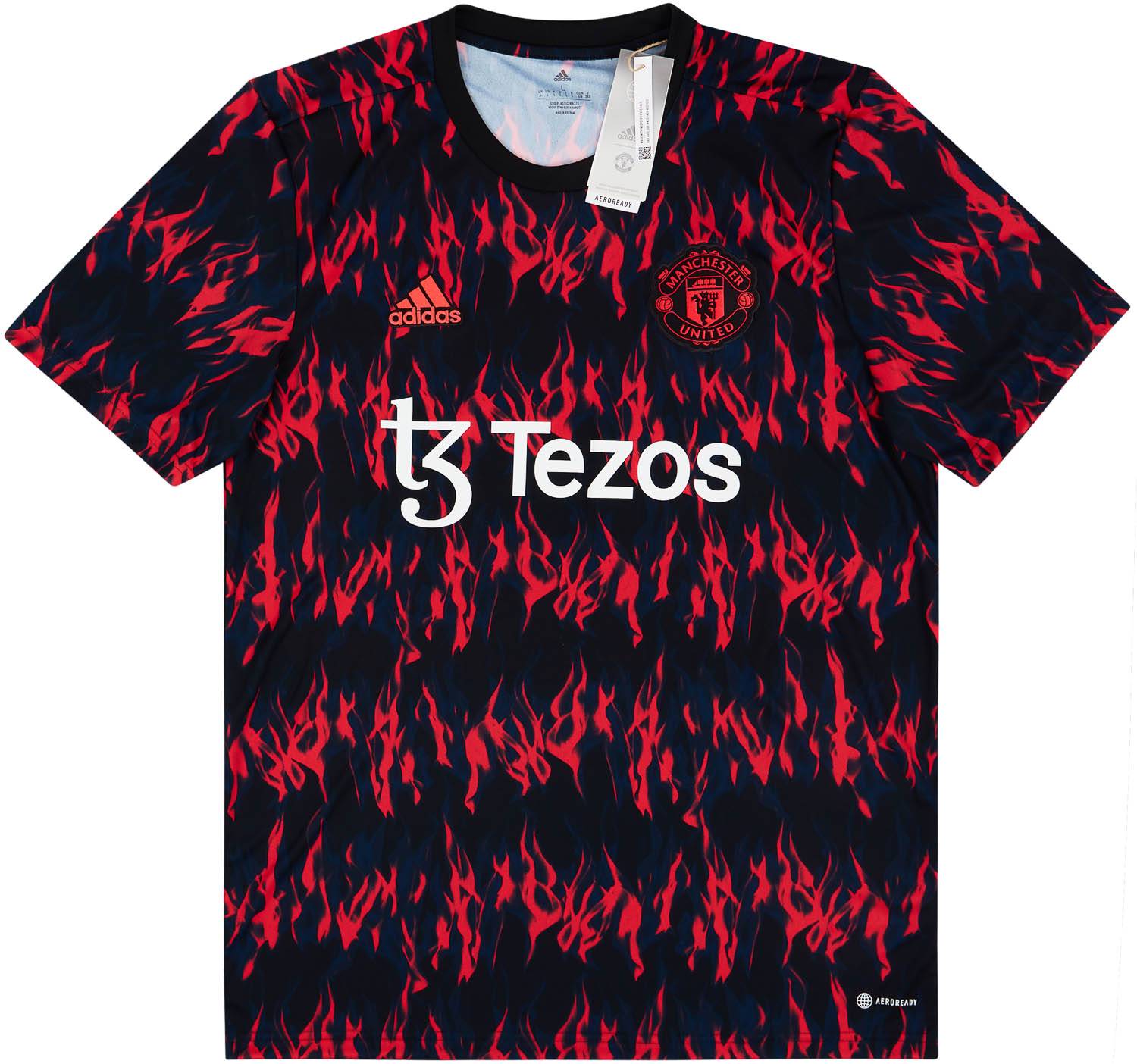 2020-21 Manchester United adidas Warm-Up Shirt