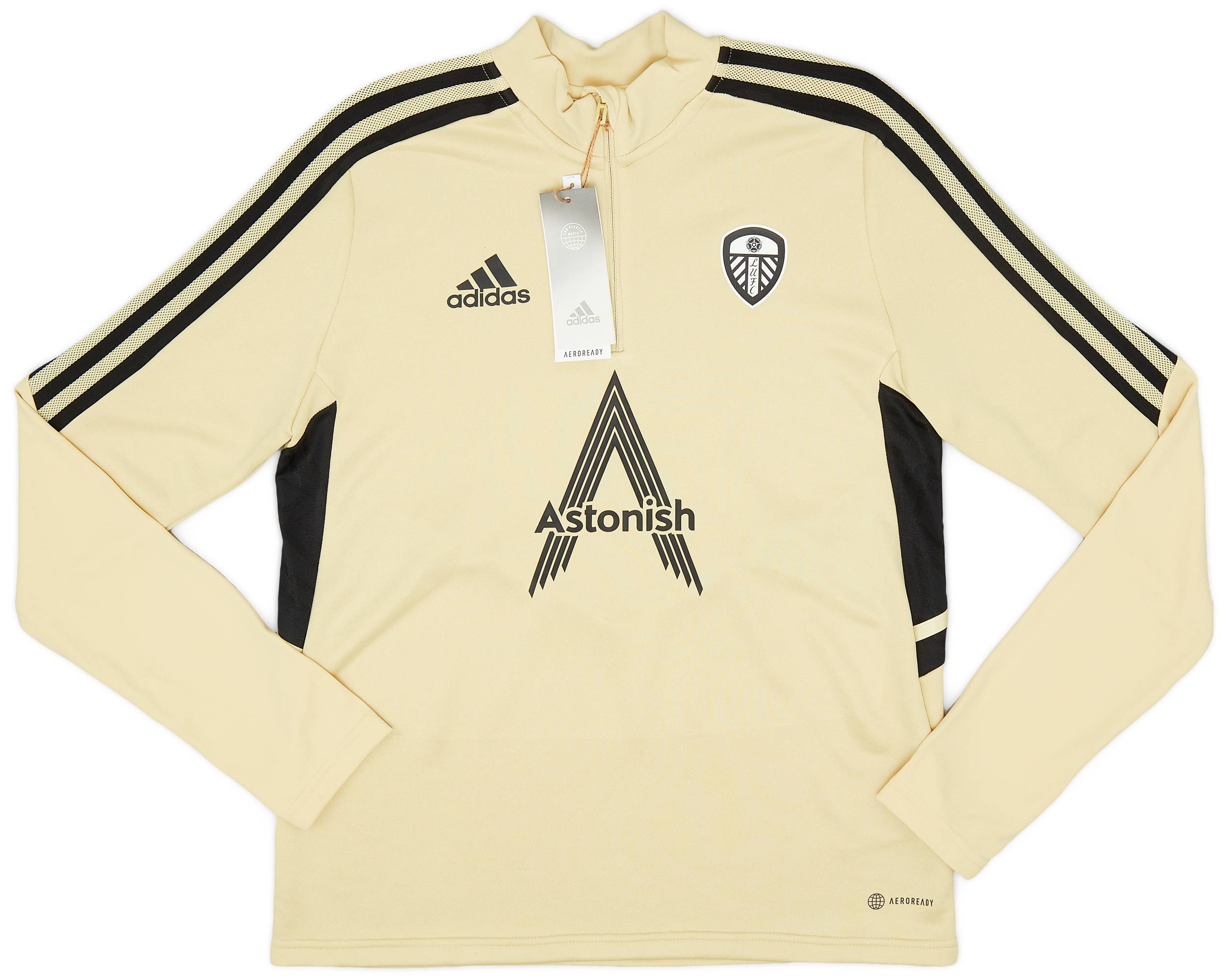 2022-23 Leeds United adidas 1/4 Zip Training Top (M.Kids)
