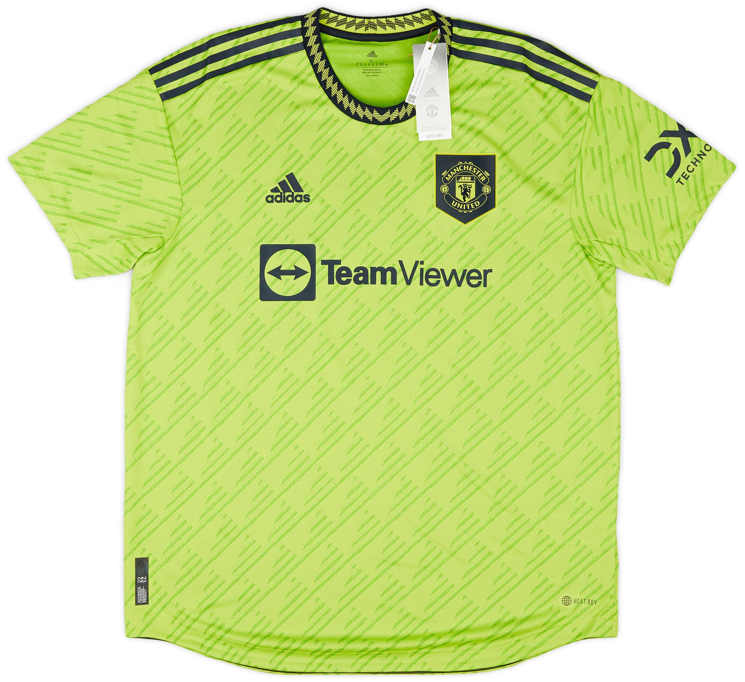 2022-23 Manchester United Authentic Third Shirt - (XS)