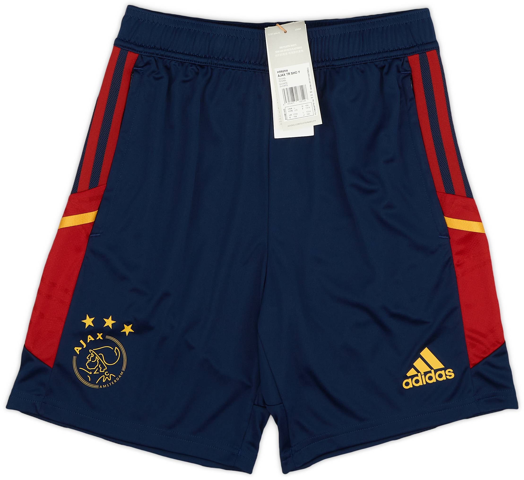 2022-23 Ajax adidas Training Shorts - (KIDS)