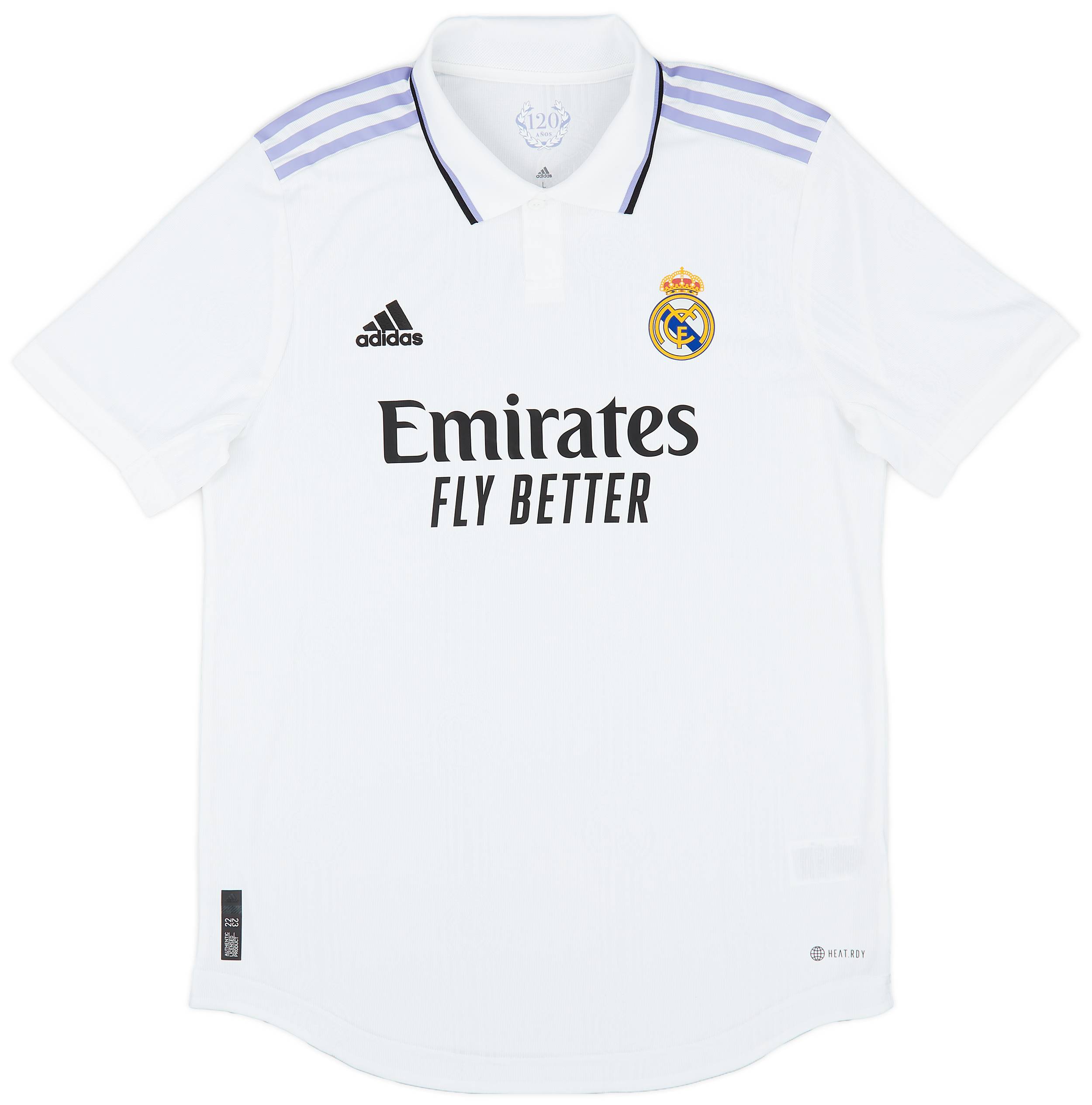Real madrid authentic jersey discount