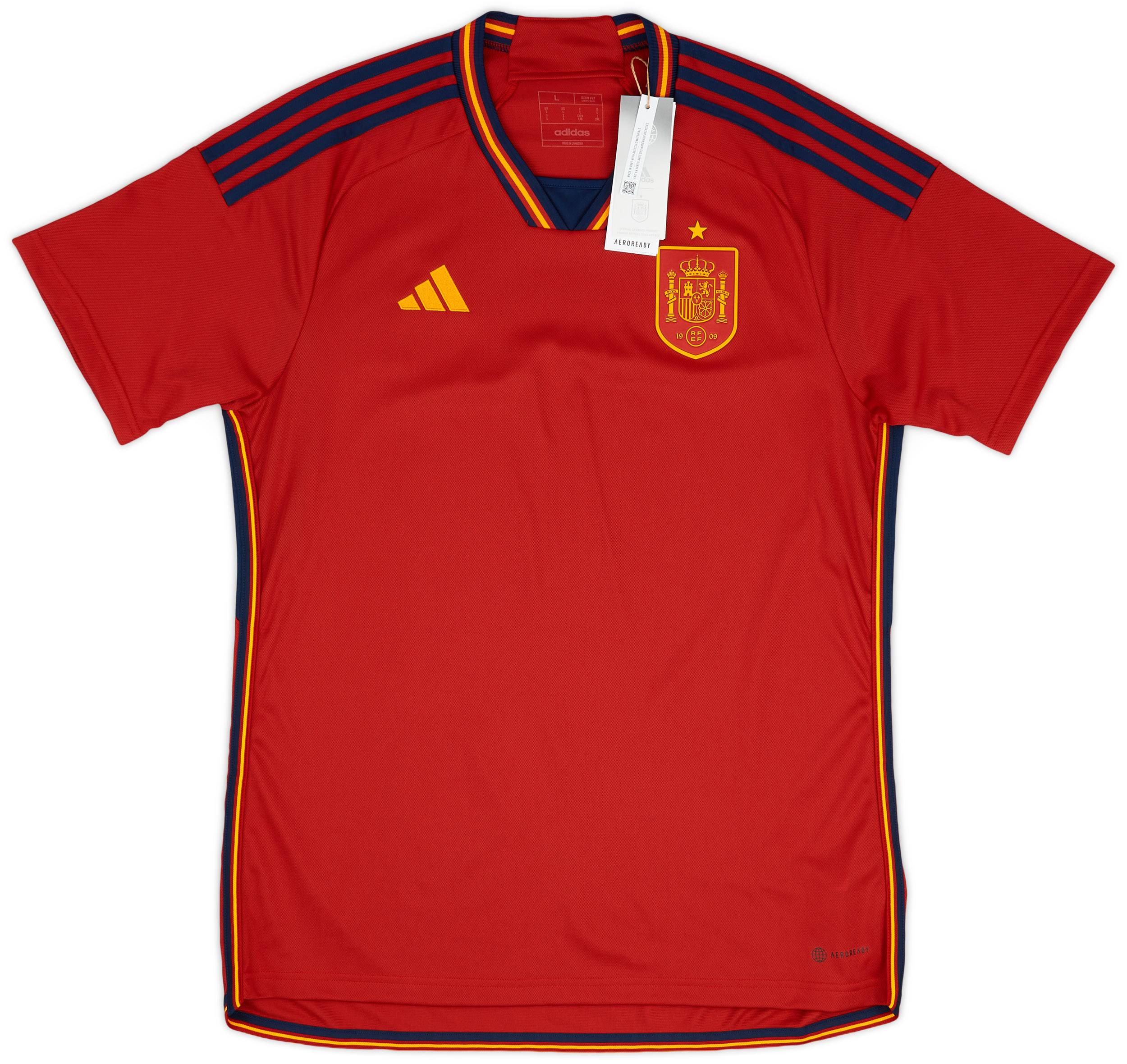 2022-23 Spain Home Shirt