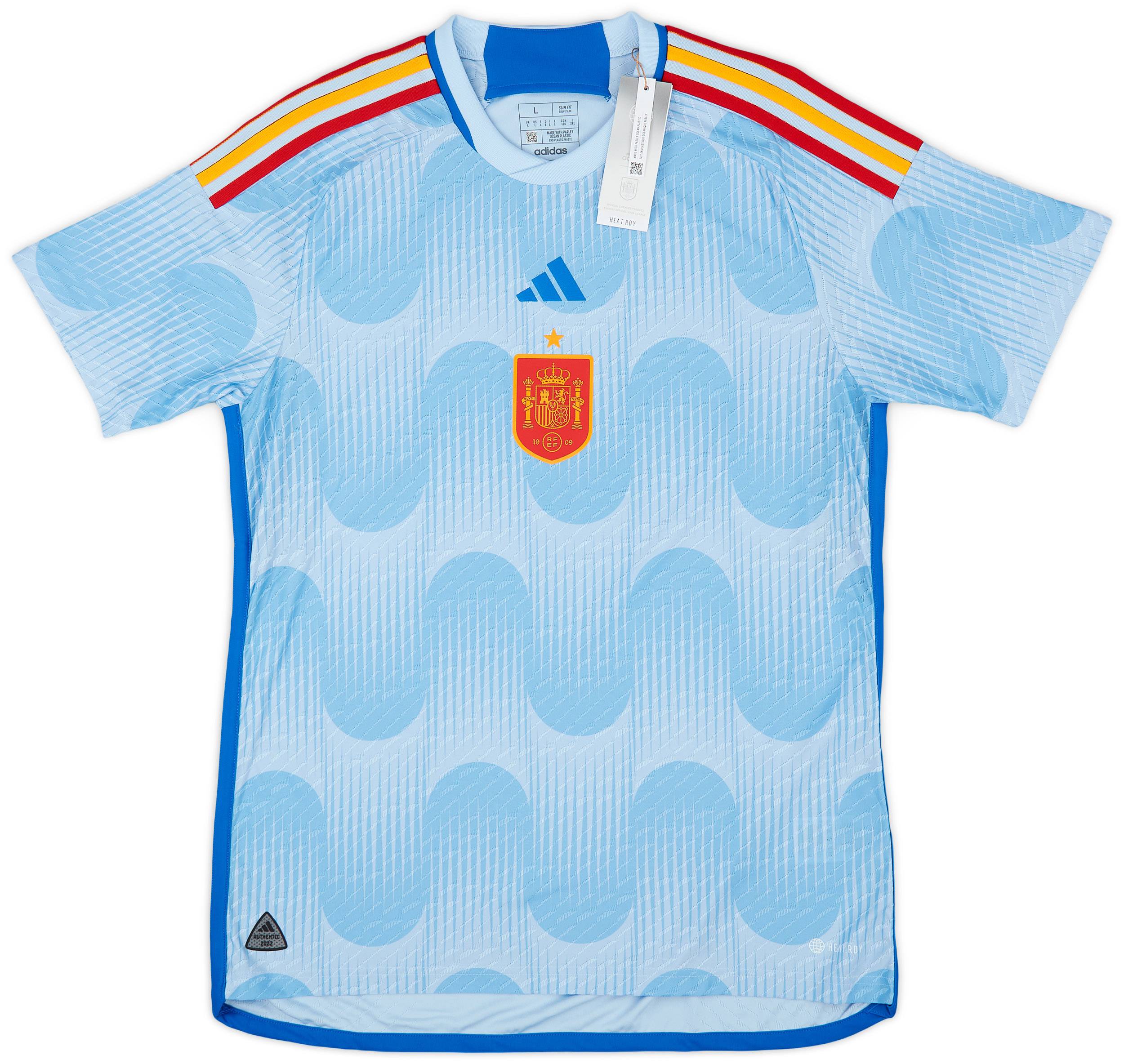 2022-23 Spain Authentic Away Shirt - (M)