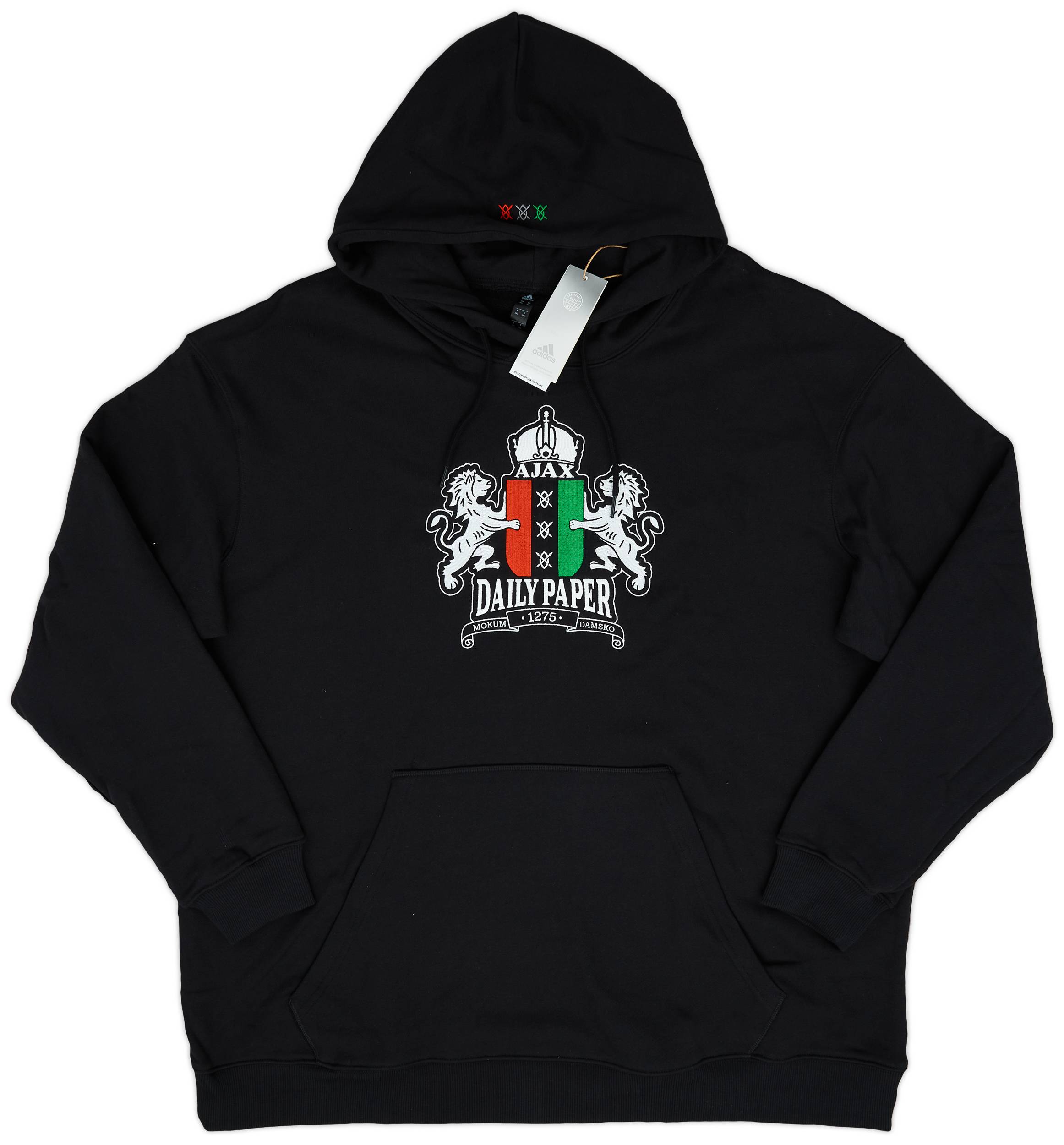 2022 23 Ajax adidas x Daily Paper Graphic Hooded Top 3XL
