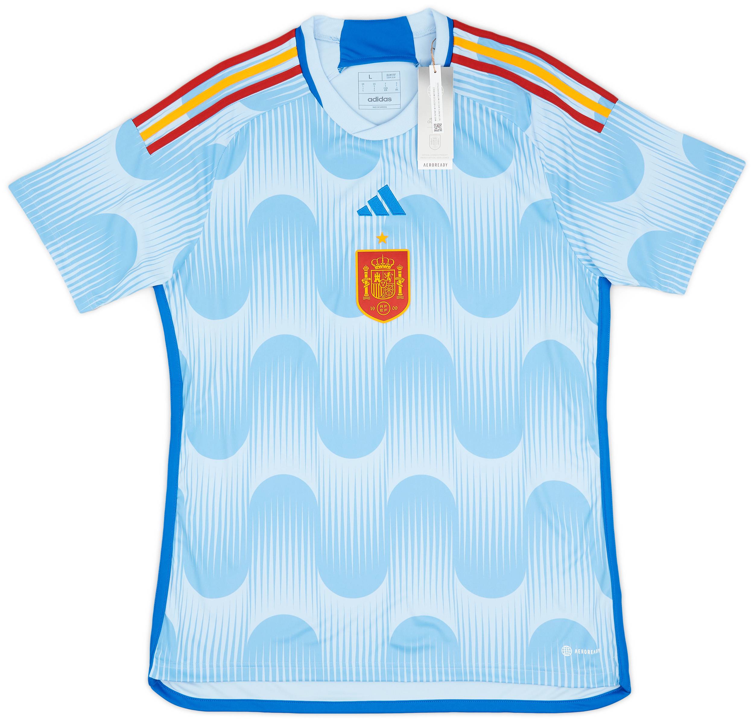 2022-23 Spain Away Shirt