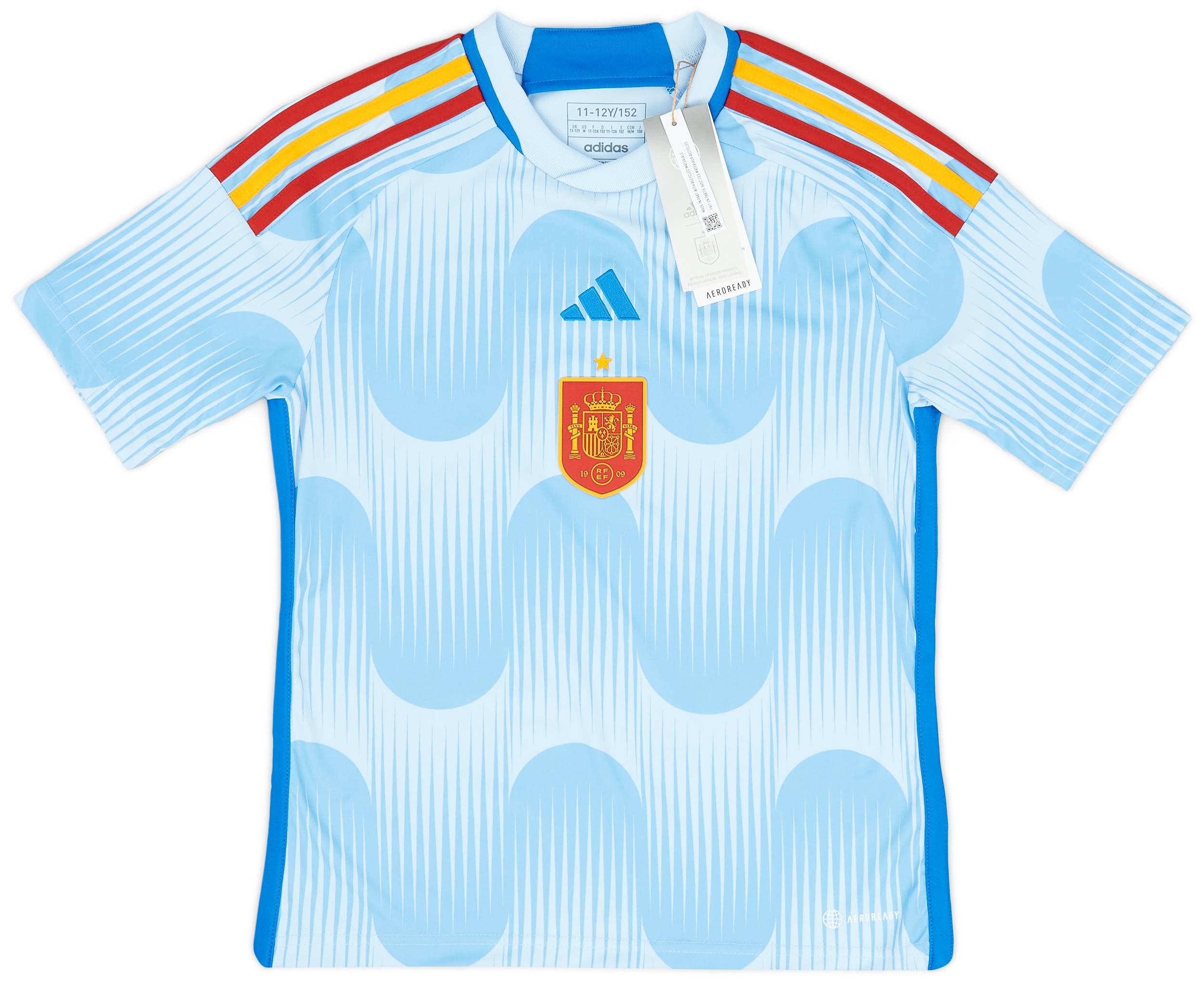 2022-23 Spain Away Shirt (KIDS)