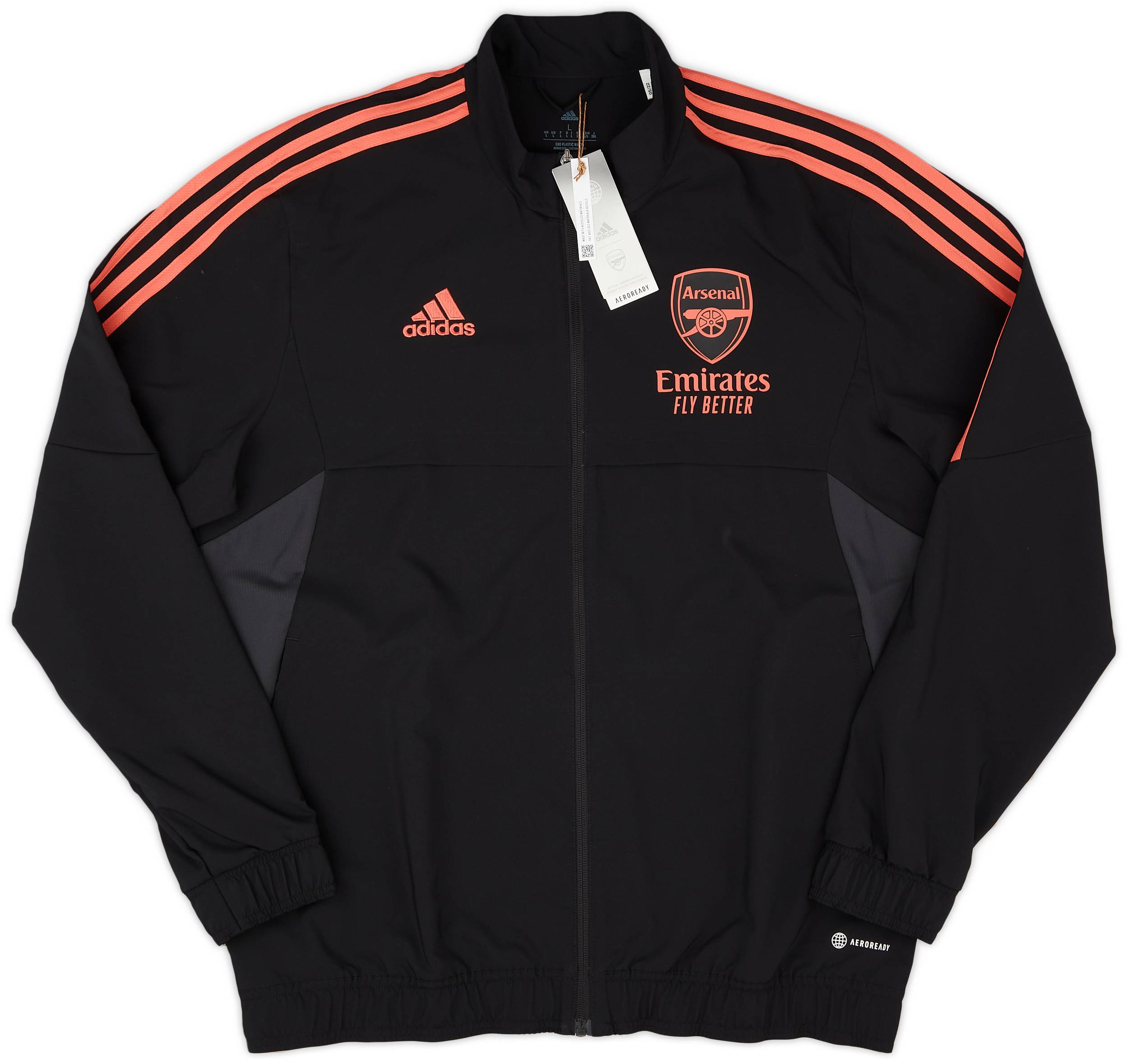 2022-23 Arsenal adidas European Presentation Jacket