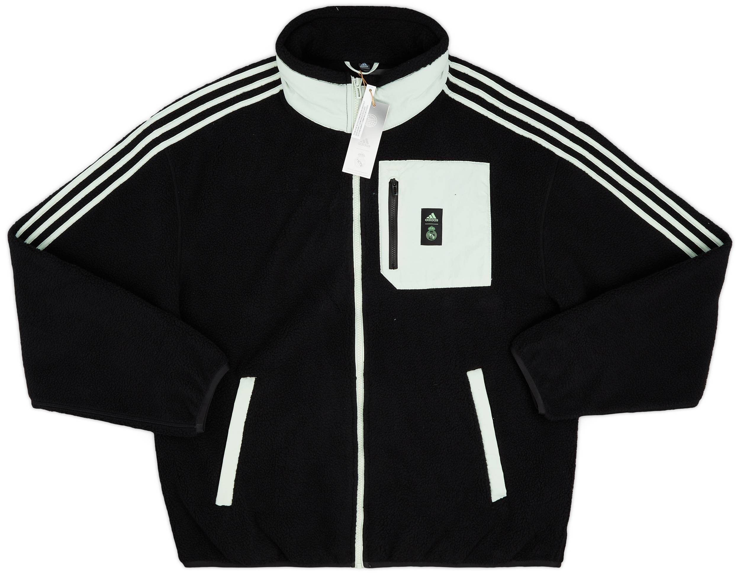 2022 23 Real Madrid adidas Lifestyler Fleece Jacket
