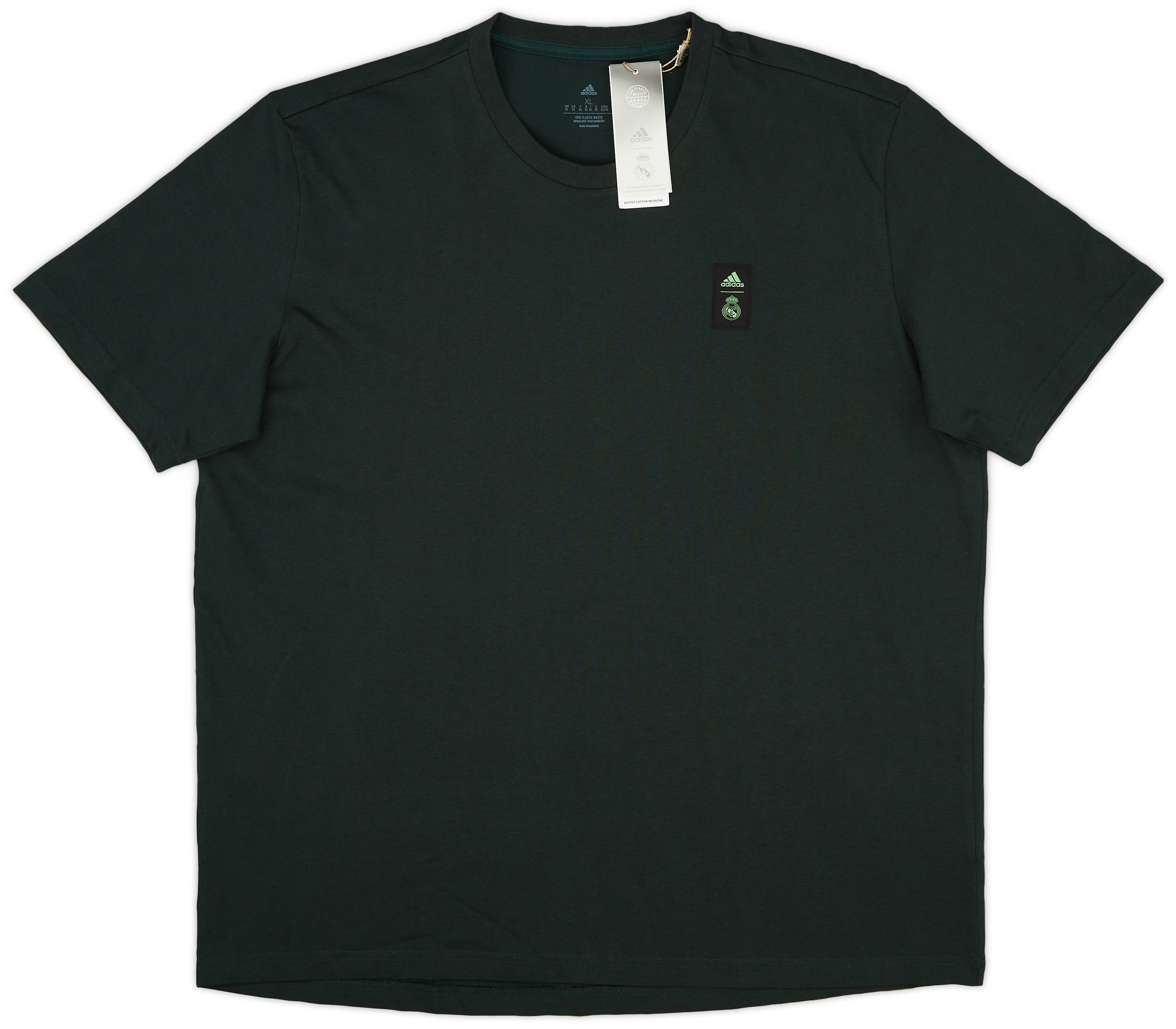 2021-22 Real Madrid adidas Lifestyler Tee (XL)