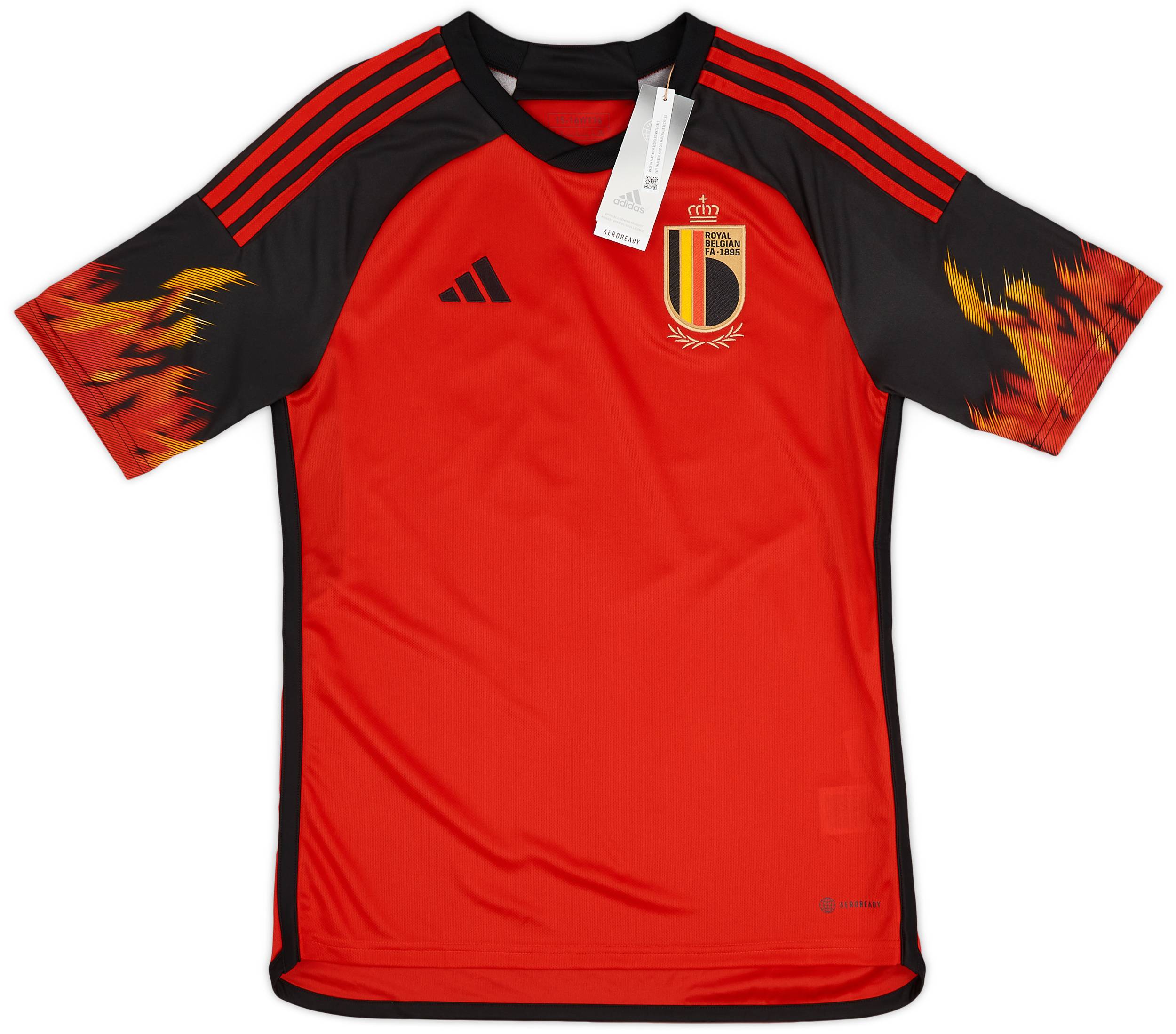 2022-23 Belgium Home Shirt - (KIDS)