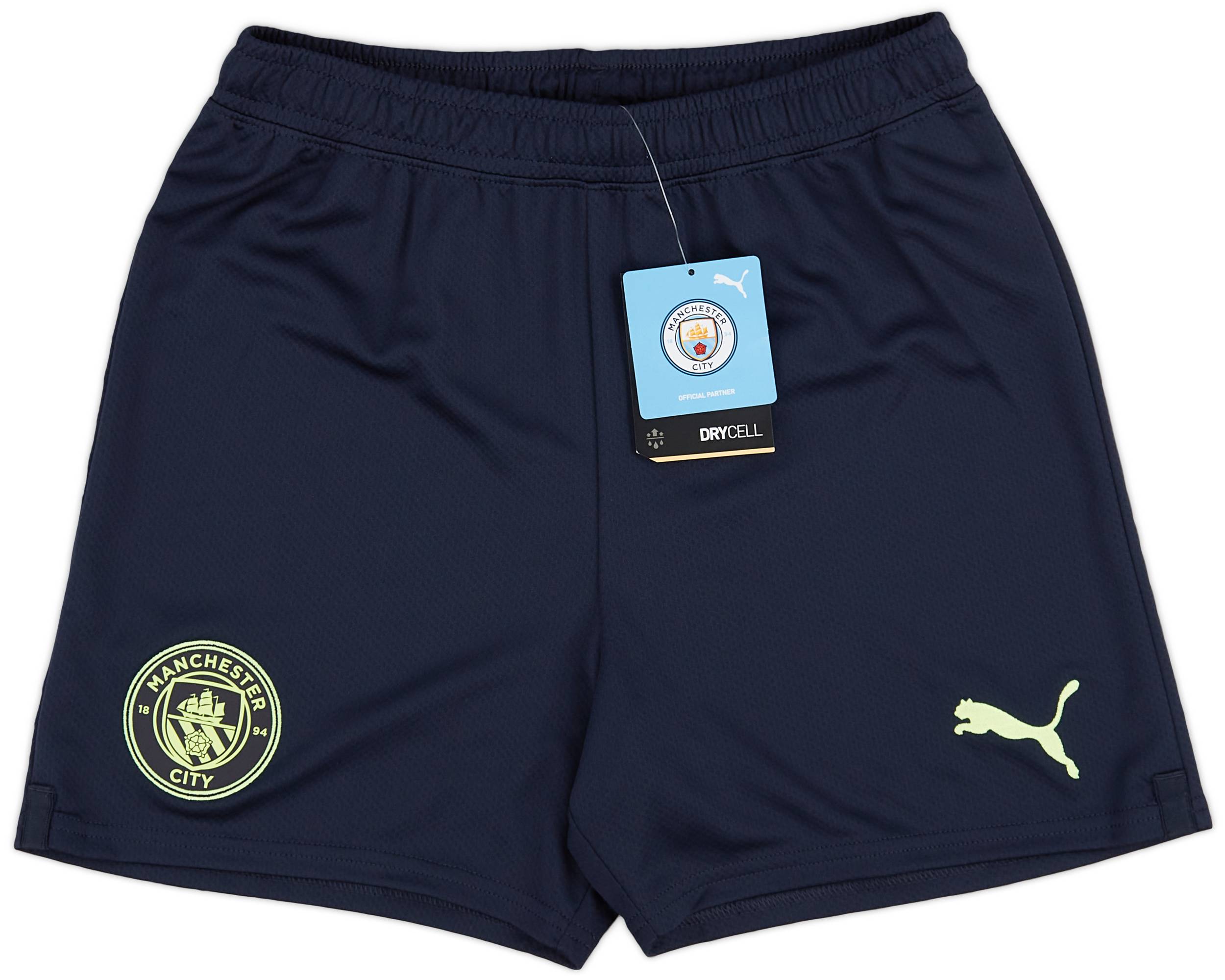 2022-23 Manchester City Puma Training Shorts (L.Kids)