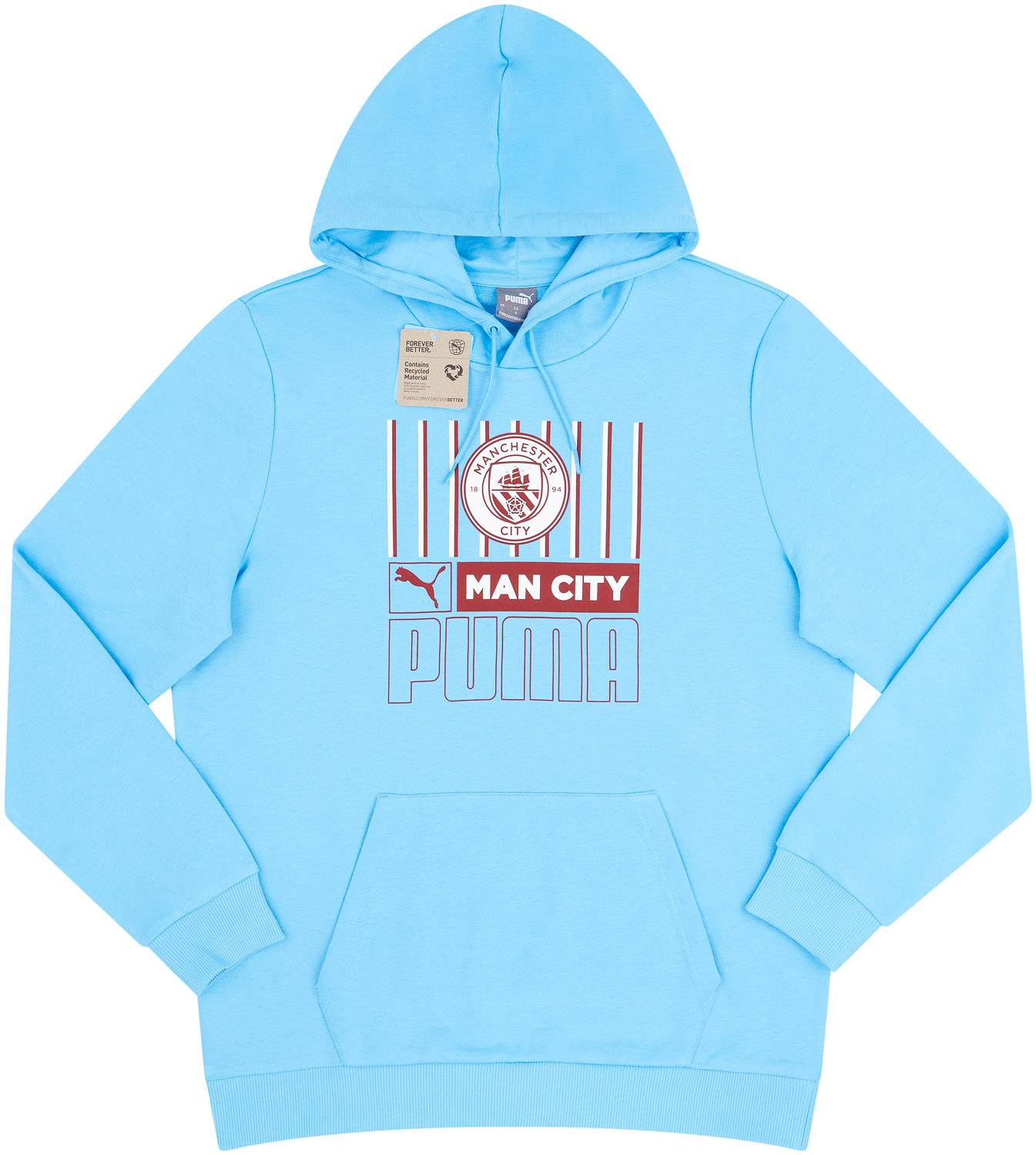 2022-23 Manchester City Puma FtblCore Hooded Sweat Top