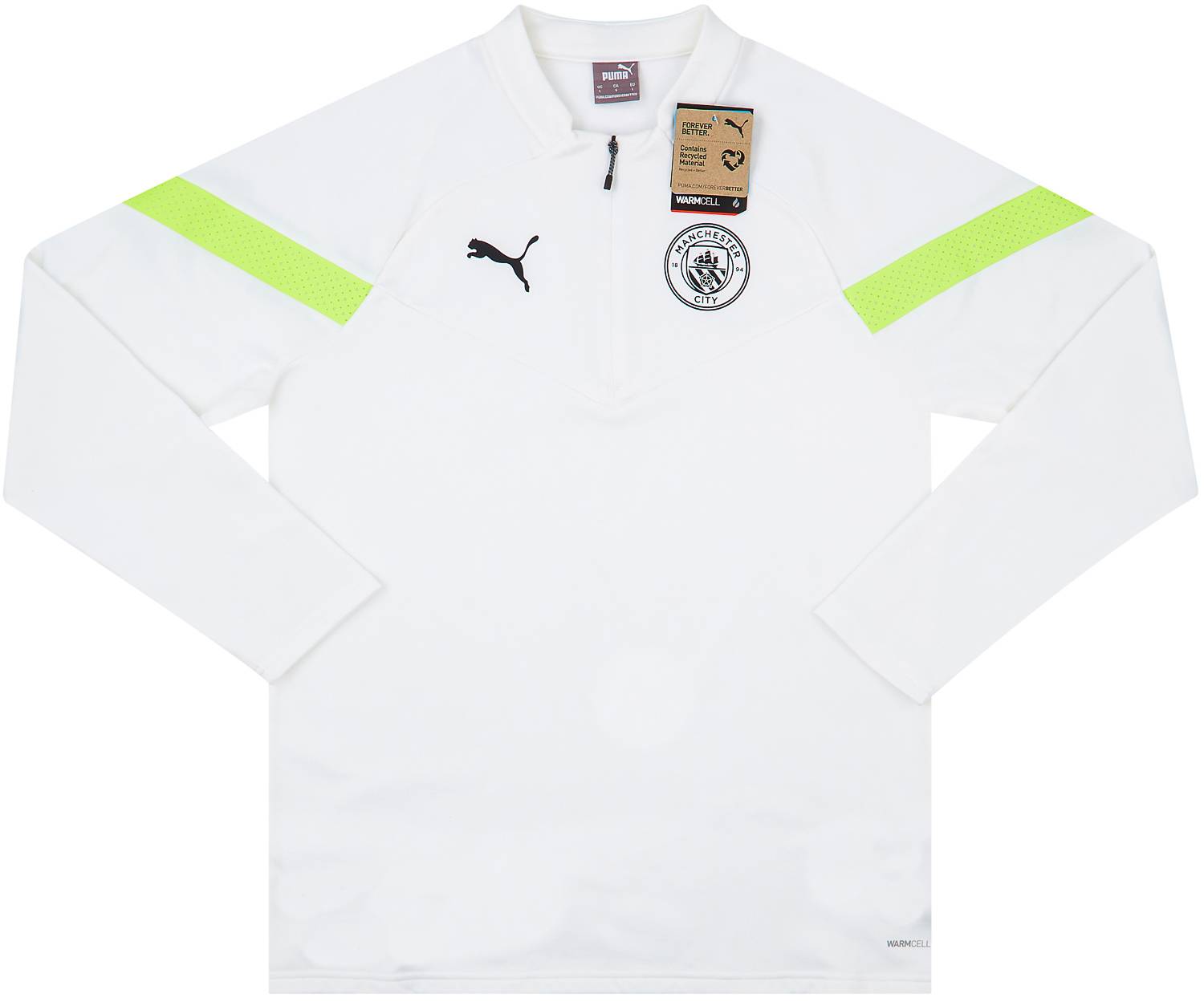 2022-23 Manchester City Puma 1/4 Zip Training Fleece