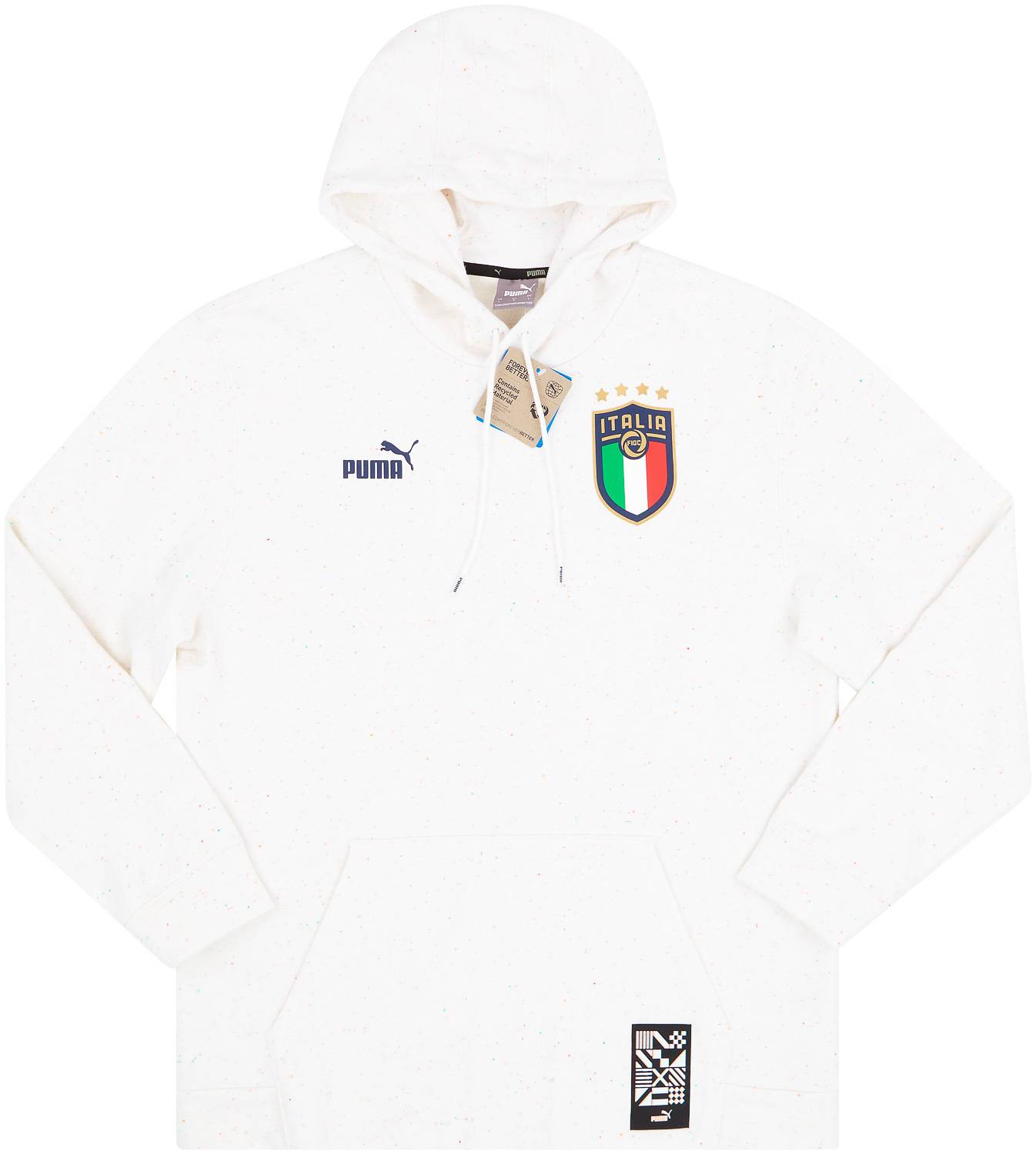 2022 23 Italy Puma FtblCulture Hooded Top