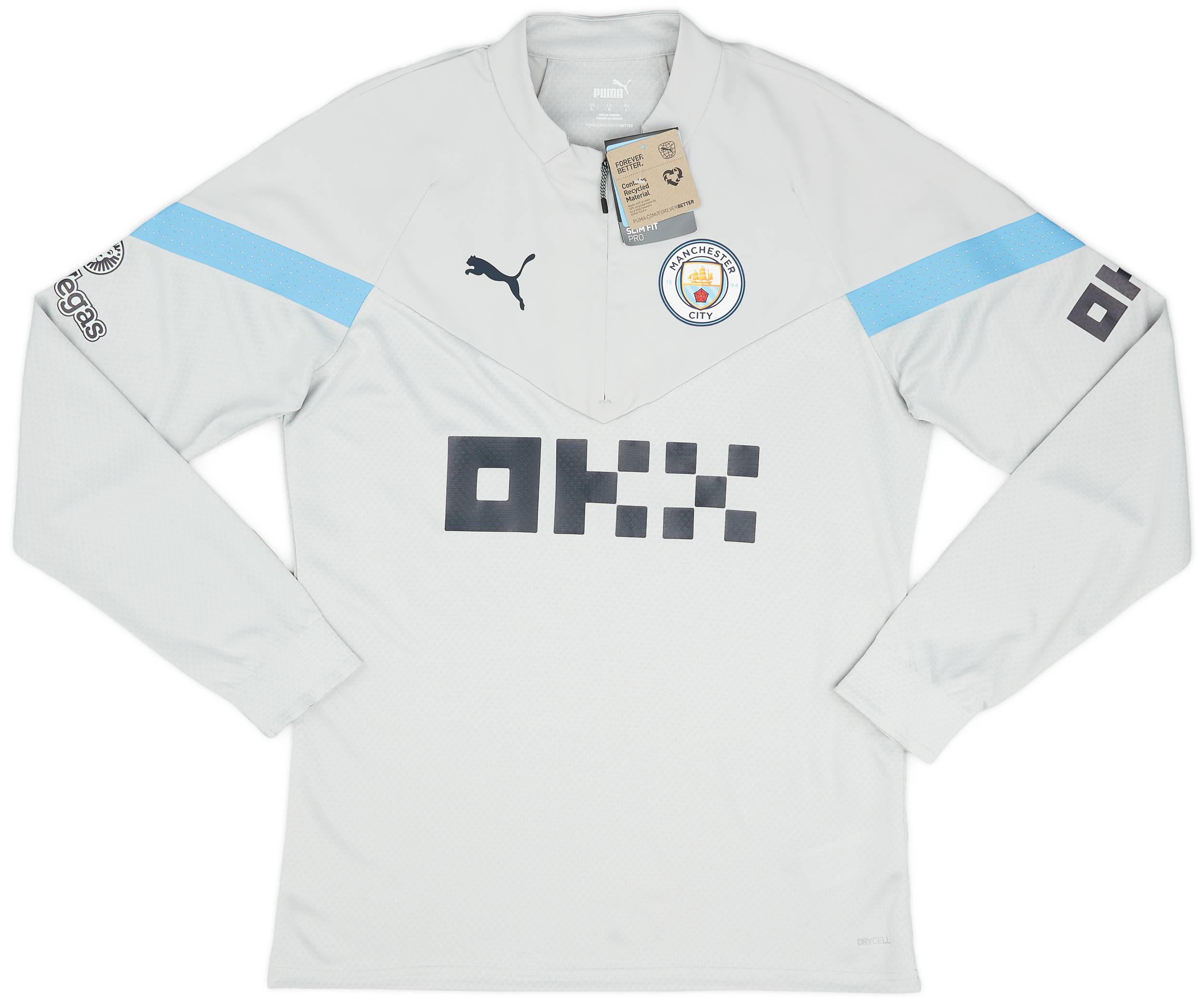2022-23 Manchester City Player Issue Training Top