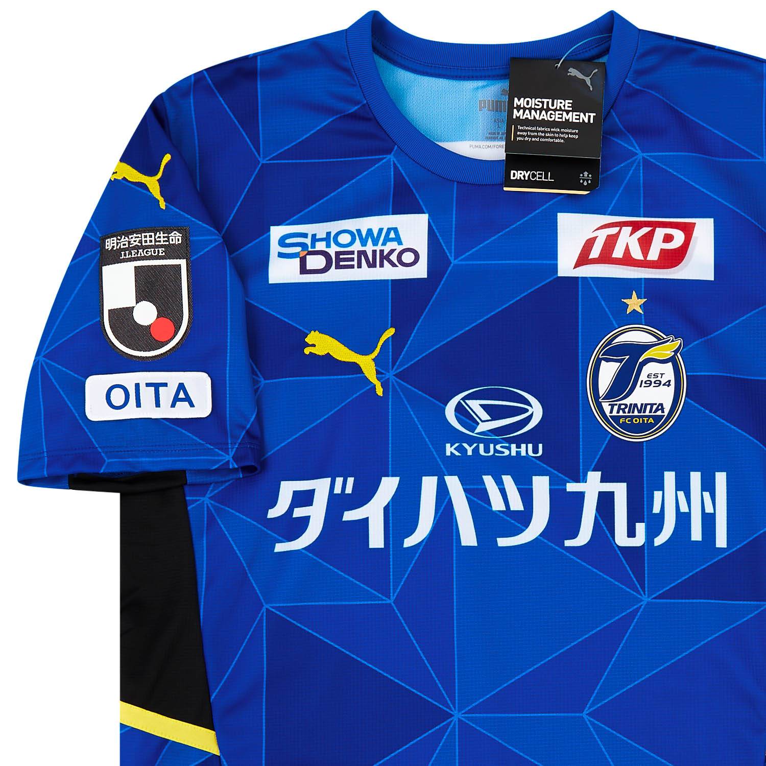 21-22 OITA TRINITA away ユニホーム　PUMA XL 半袖 21-22 OITA TRINITA away ユニホームPUMA XL 半袖