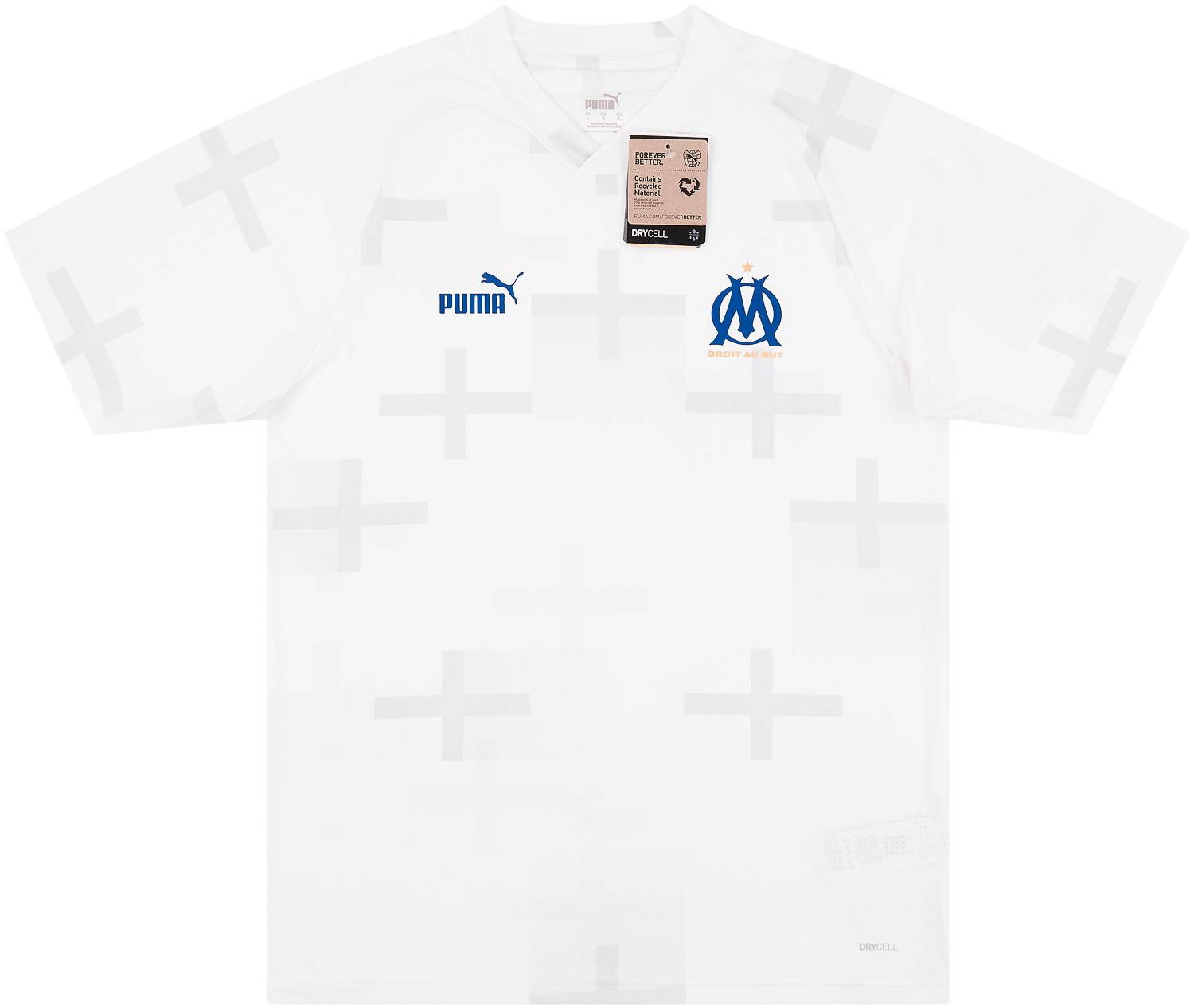2022-23 Olympique Marseille Puma Pre-Match Training Shirt