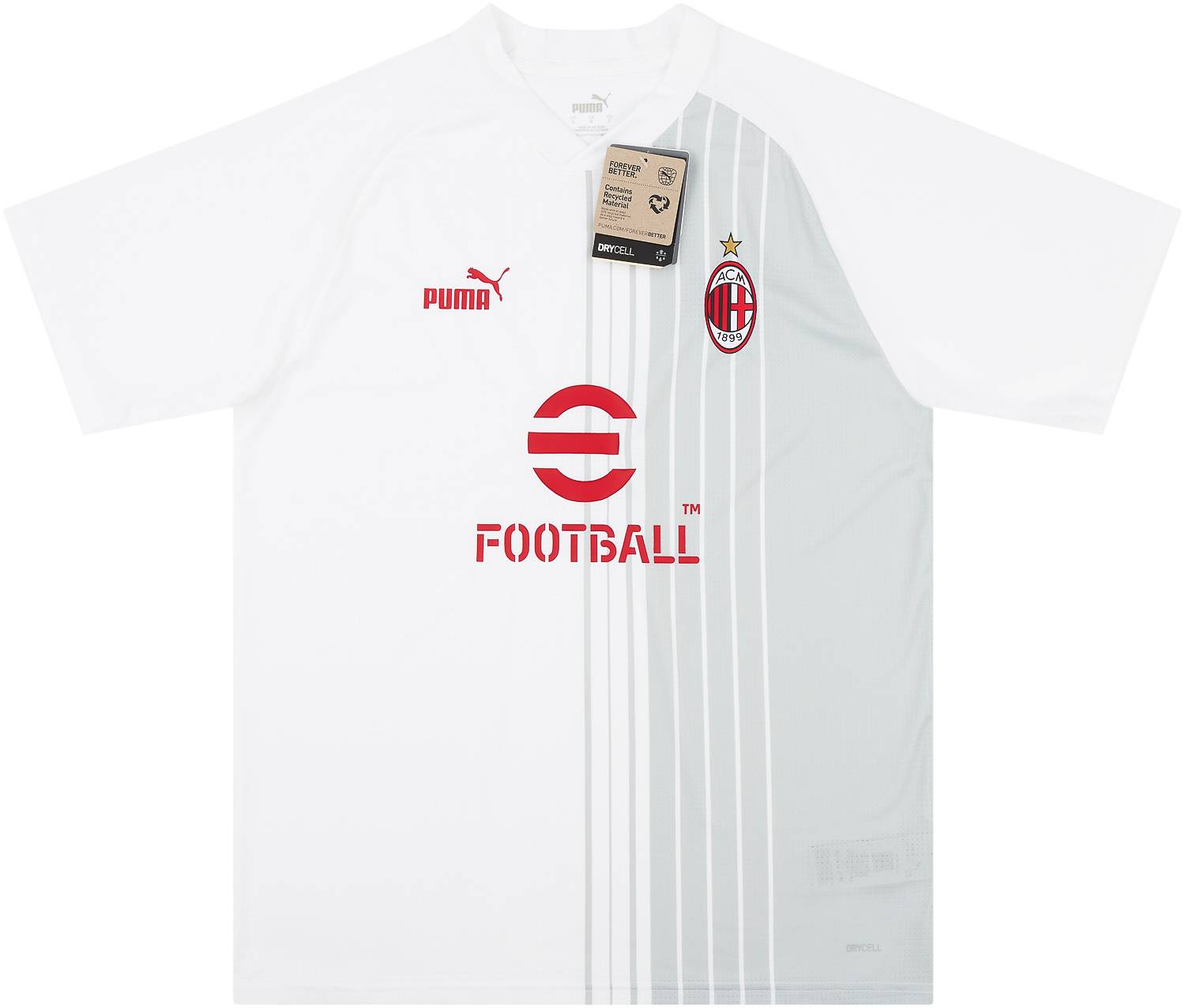 2022-23 AC Milan Puma Pre-Match Shirt