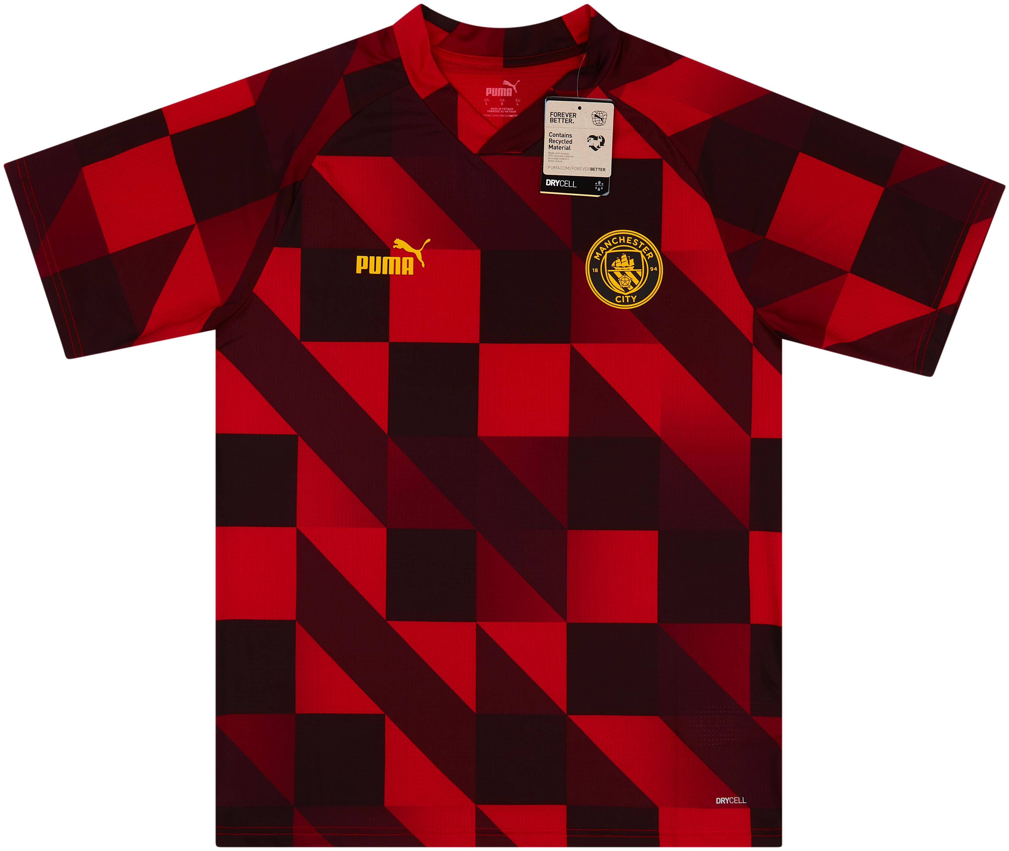2022-23 Manchester City Puma Pre-Match Shirt