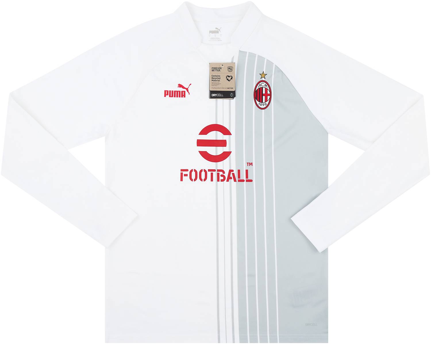 2022-23 AC Milan Puma Pre-Match Sweat Top